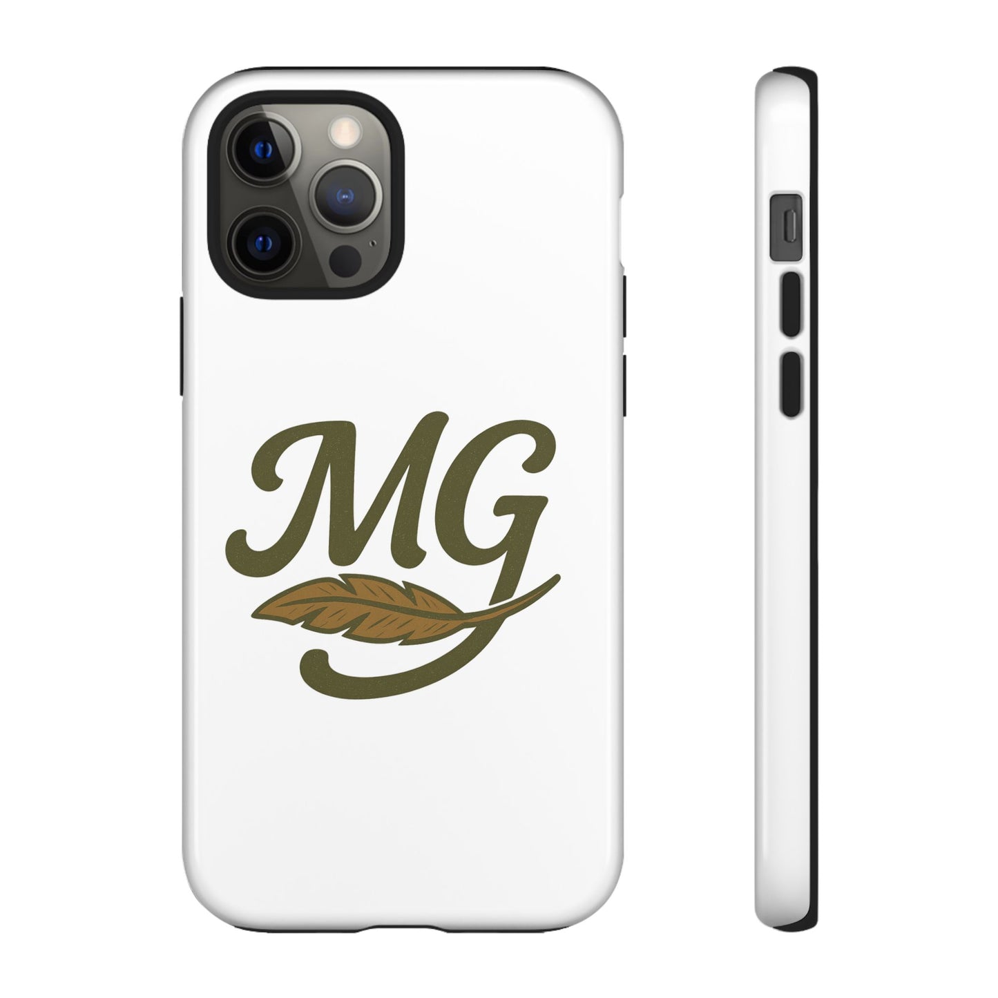 MG Leaf Tough Phone Case — Monogram Protective Phone Cover