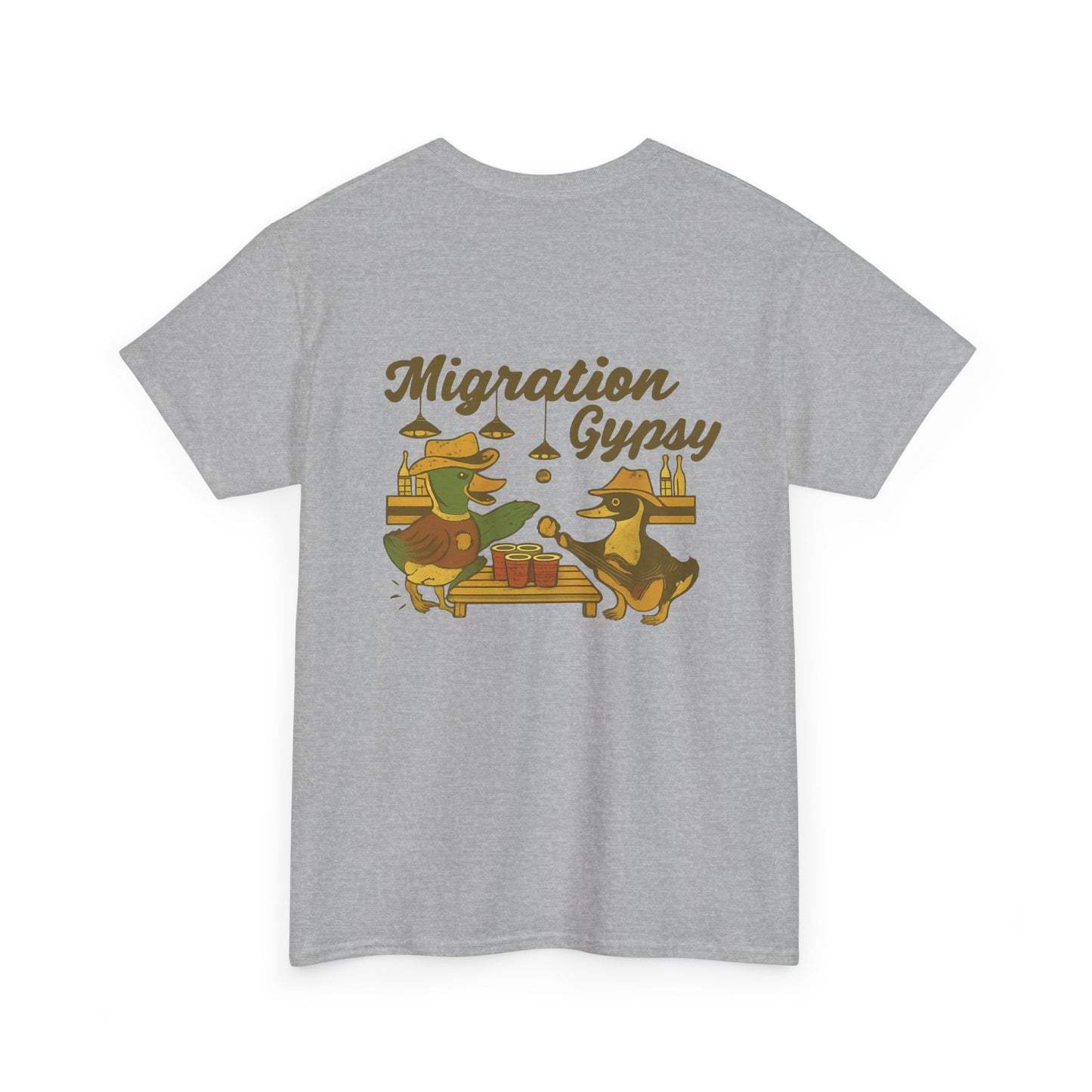 Gypsy Beer Pong Unisex Heavy Cotton Tee