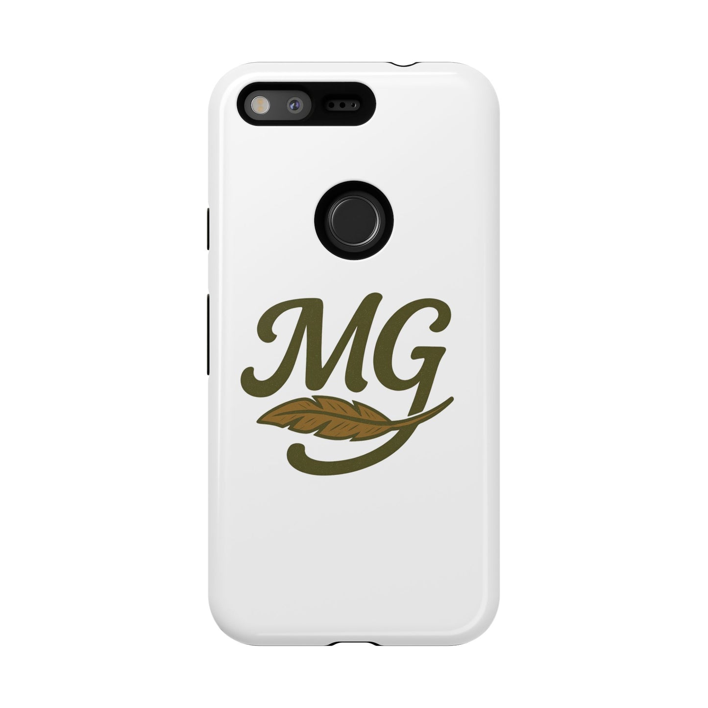 MG Leaf Tough Phone Case — Monogram Protective Phone Cover