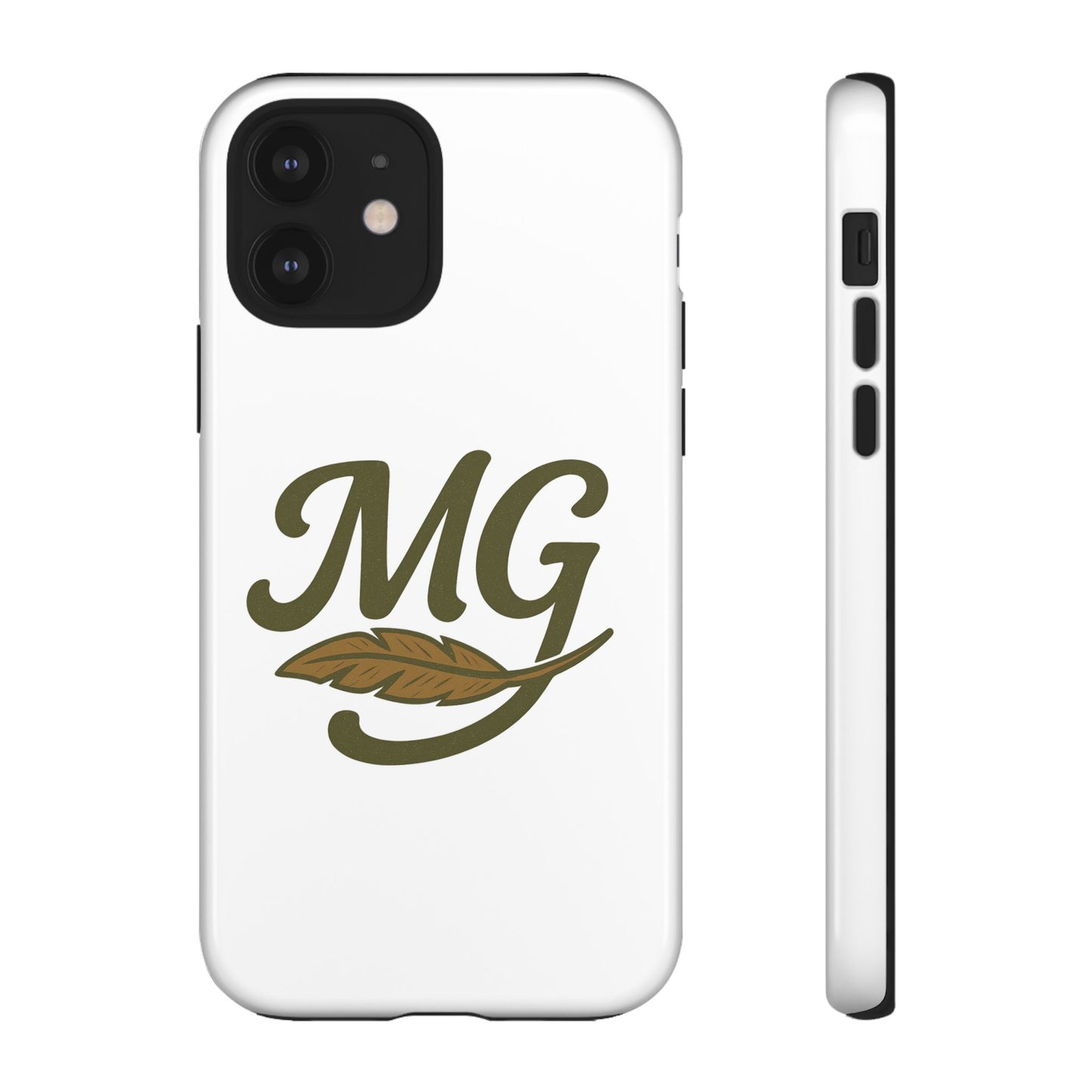 MG Leaf Tough Phone Case — Monogram Protective Phone Cover