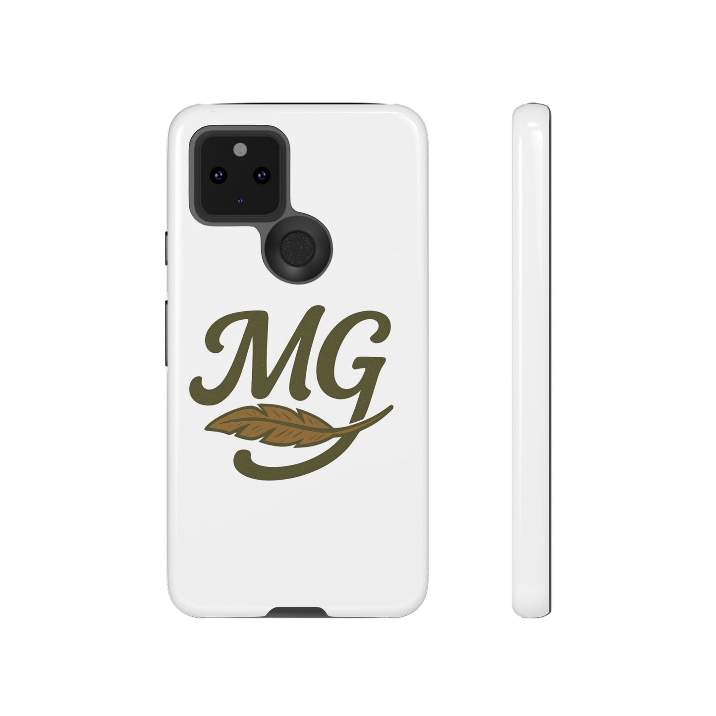 MG Leaf Tough Phone Case — Monogram Protective Phone Cover