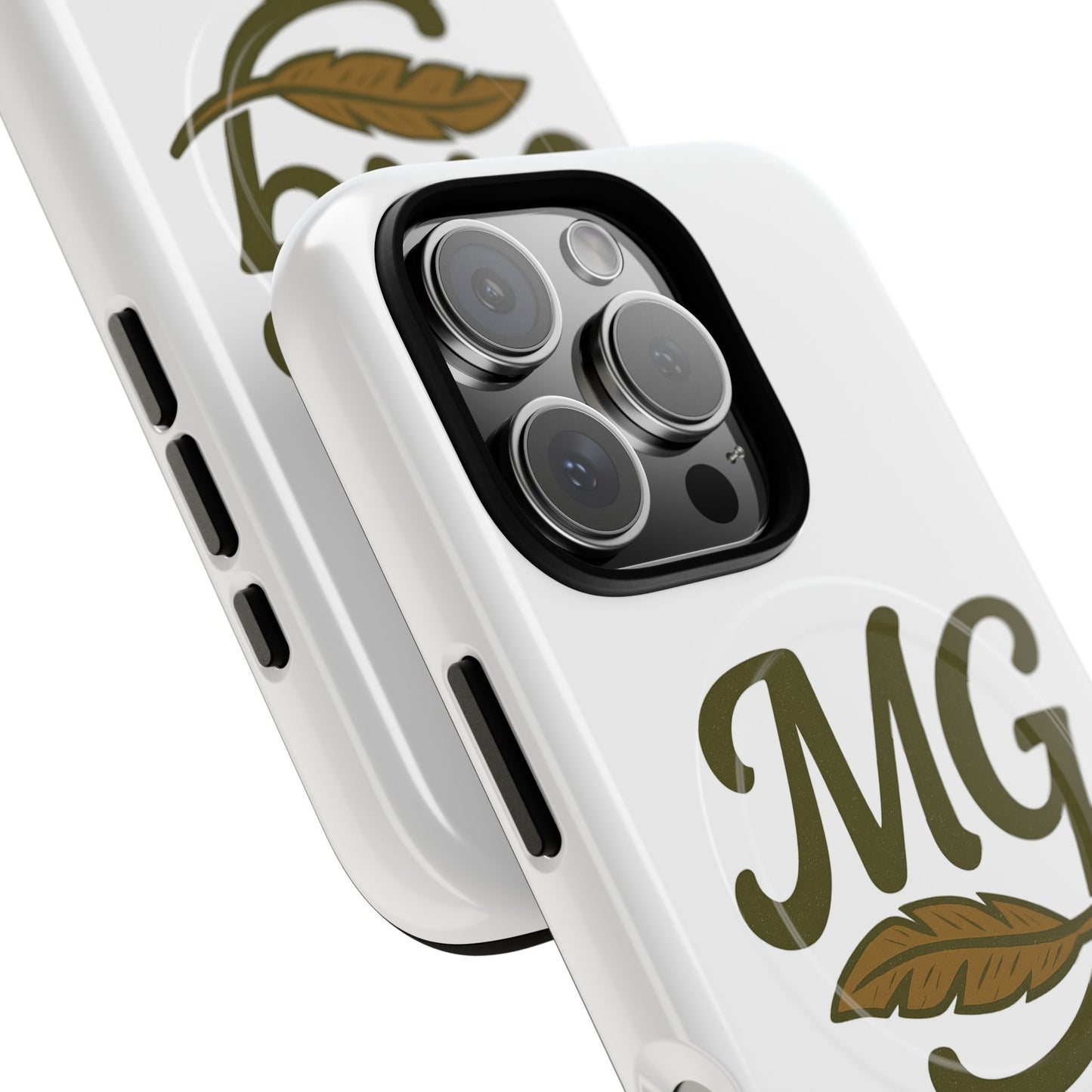 Monogram MG Feather Tough Magnetic Phone Case