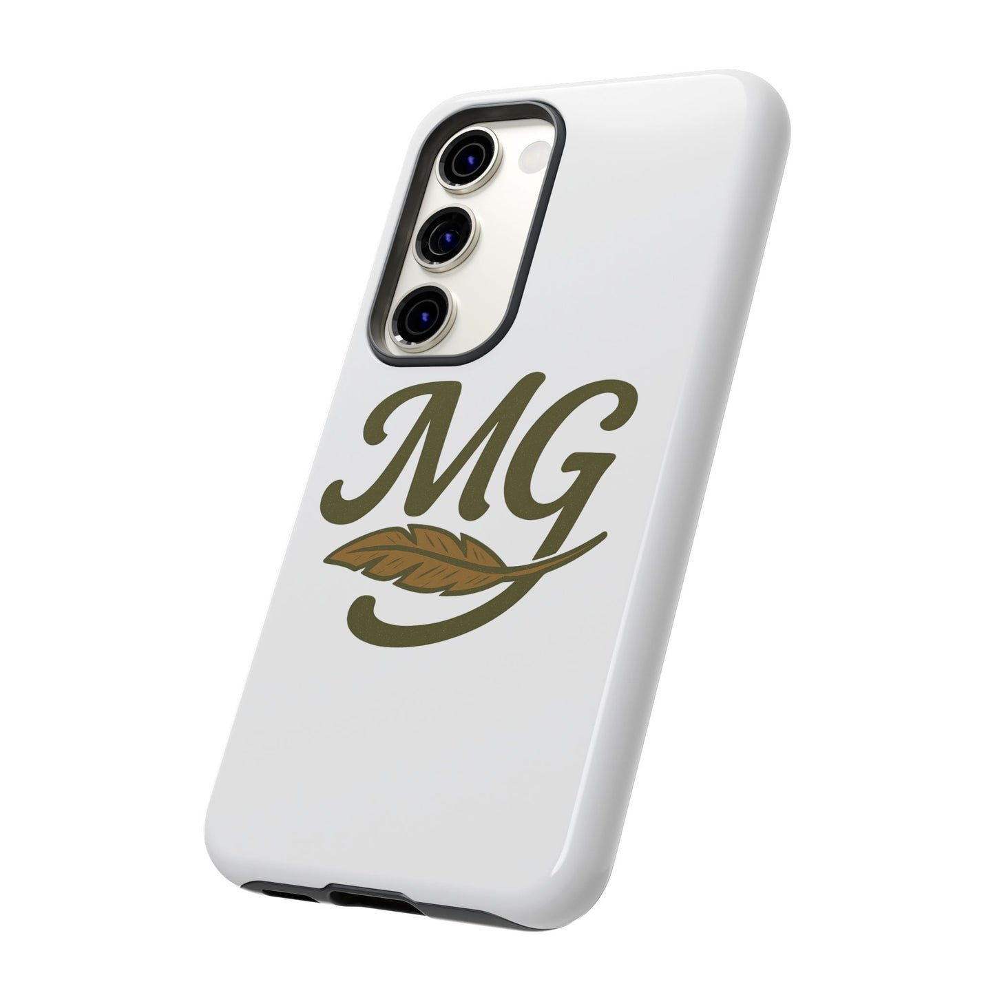 MG Leaf Tough Phone Case — Monogram Protective Phone Cover
