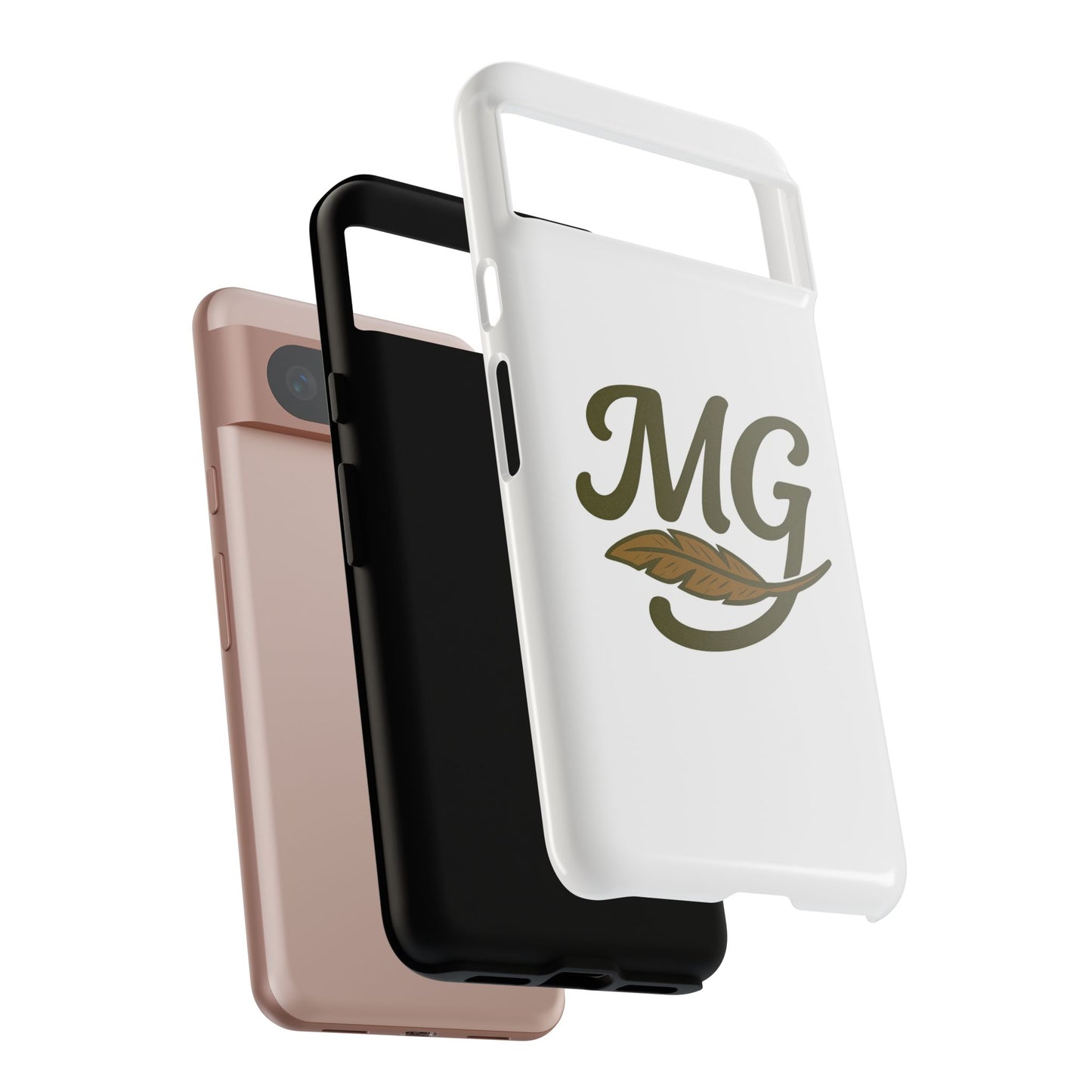 MG Leaf Tough Phone Case — Monogram Protective Phone Cover