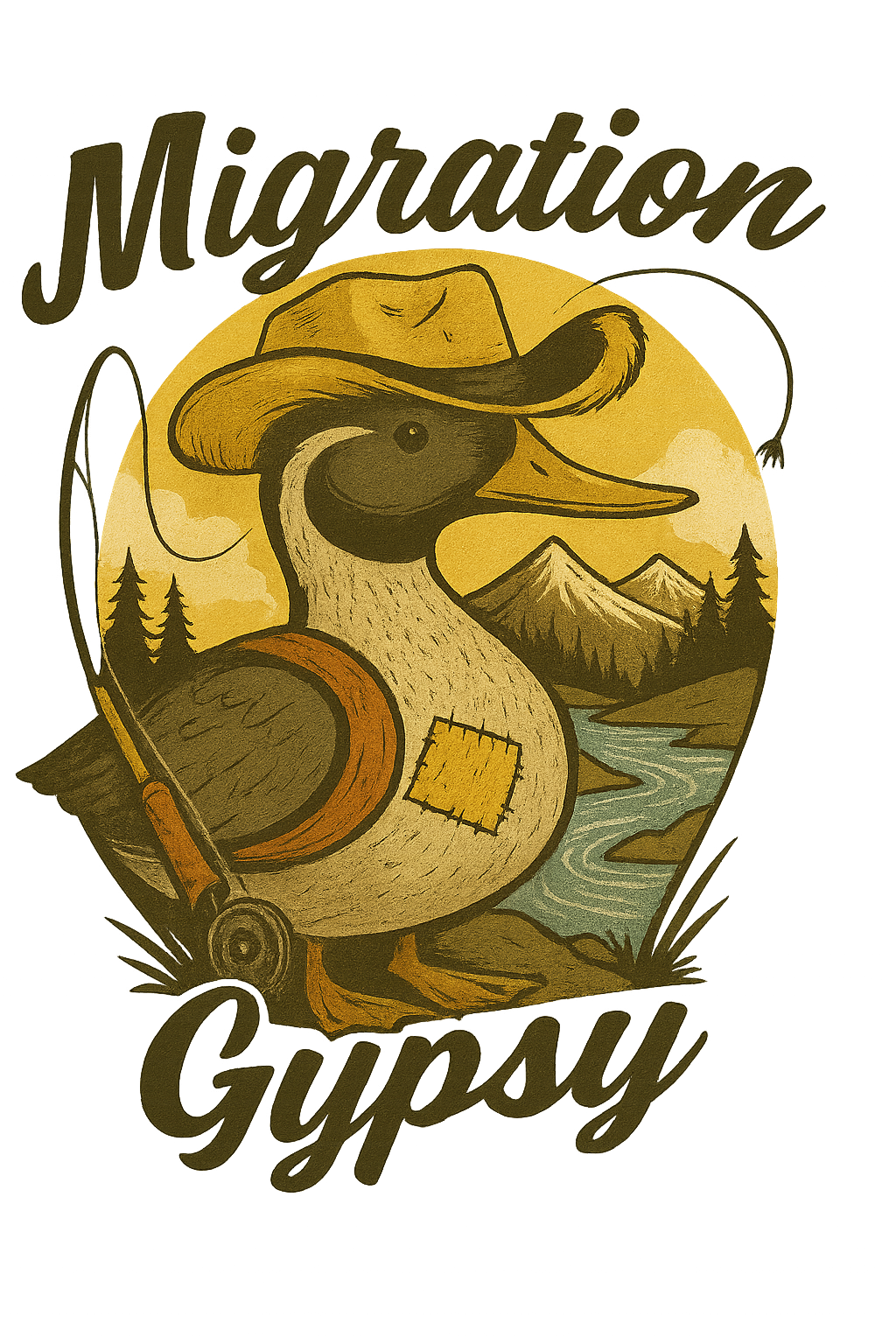 MG Pintail Flyfishing Tee