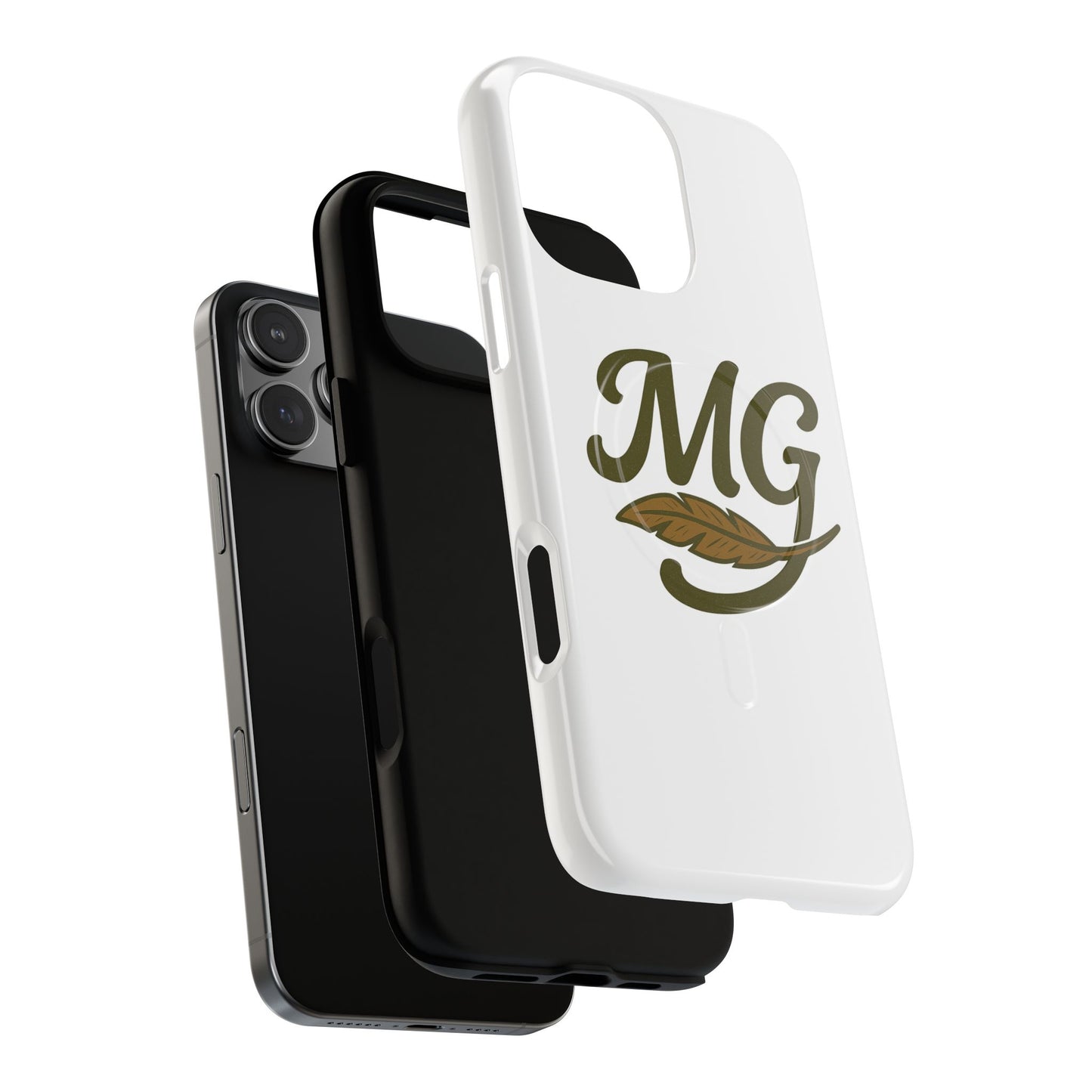 Monogram MG Feather Tough Magnetic Phone Case