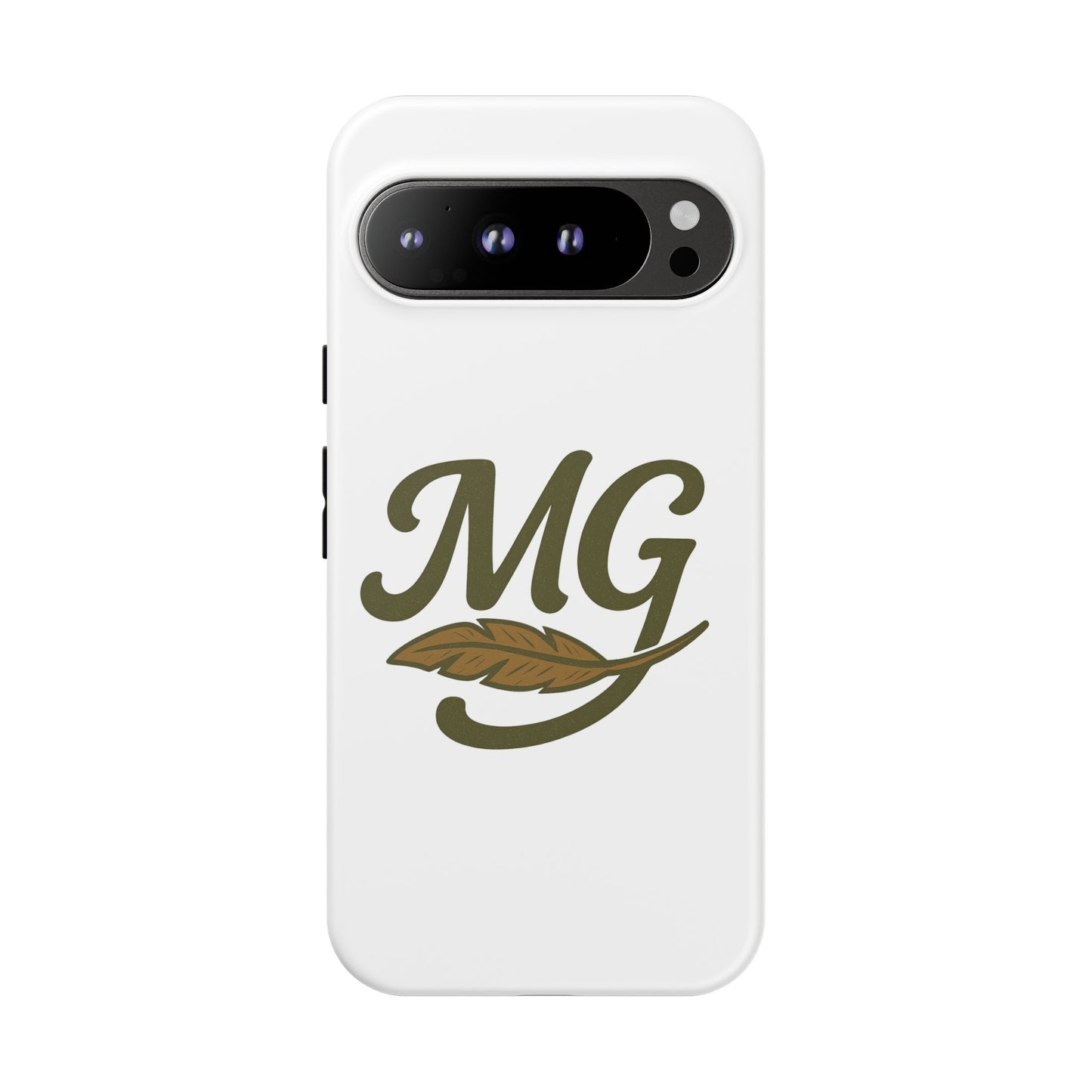MG Leaf Tough Phone Case — Monogram Protective Phone Cover