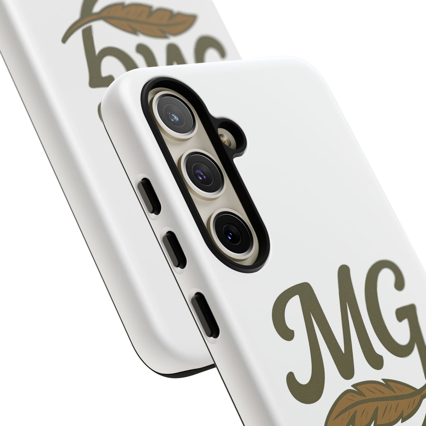 MG Leaf Tough Phone Case — Monogram Protective Phone Cover