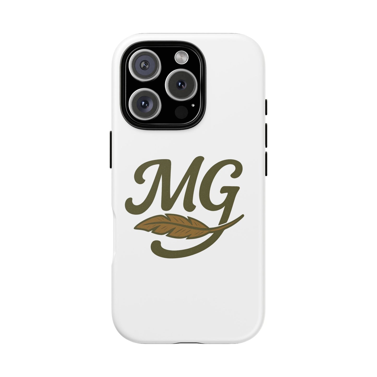MG Leaf Tough Phone Case — Monogram Protective Phone Cover