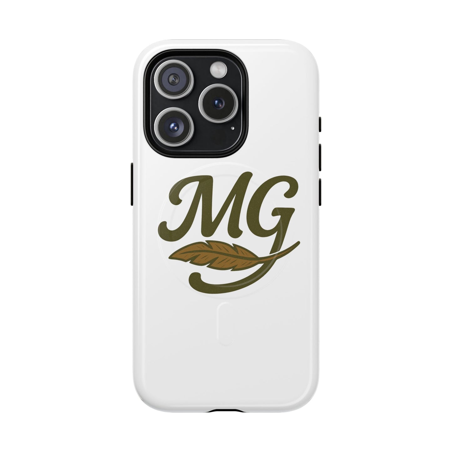 Monogram MG Feather Tough Magnetic Phone Case