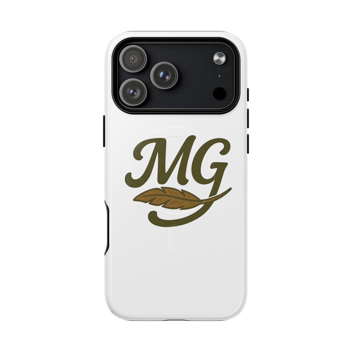 Monogram MG Feather Tough Magnetic Phone Case