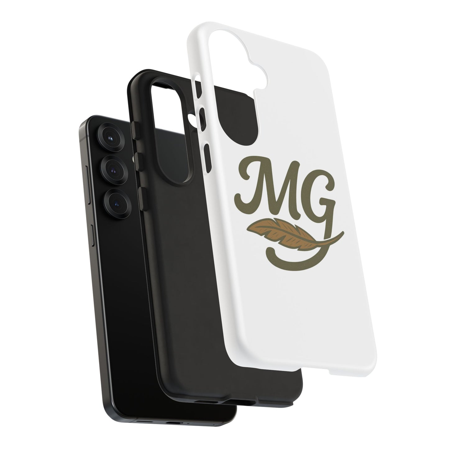 MG Leaf Tough Phone Case — Monogram Protective Phone Cover