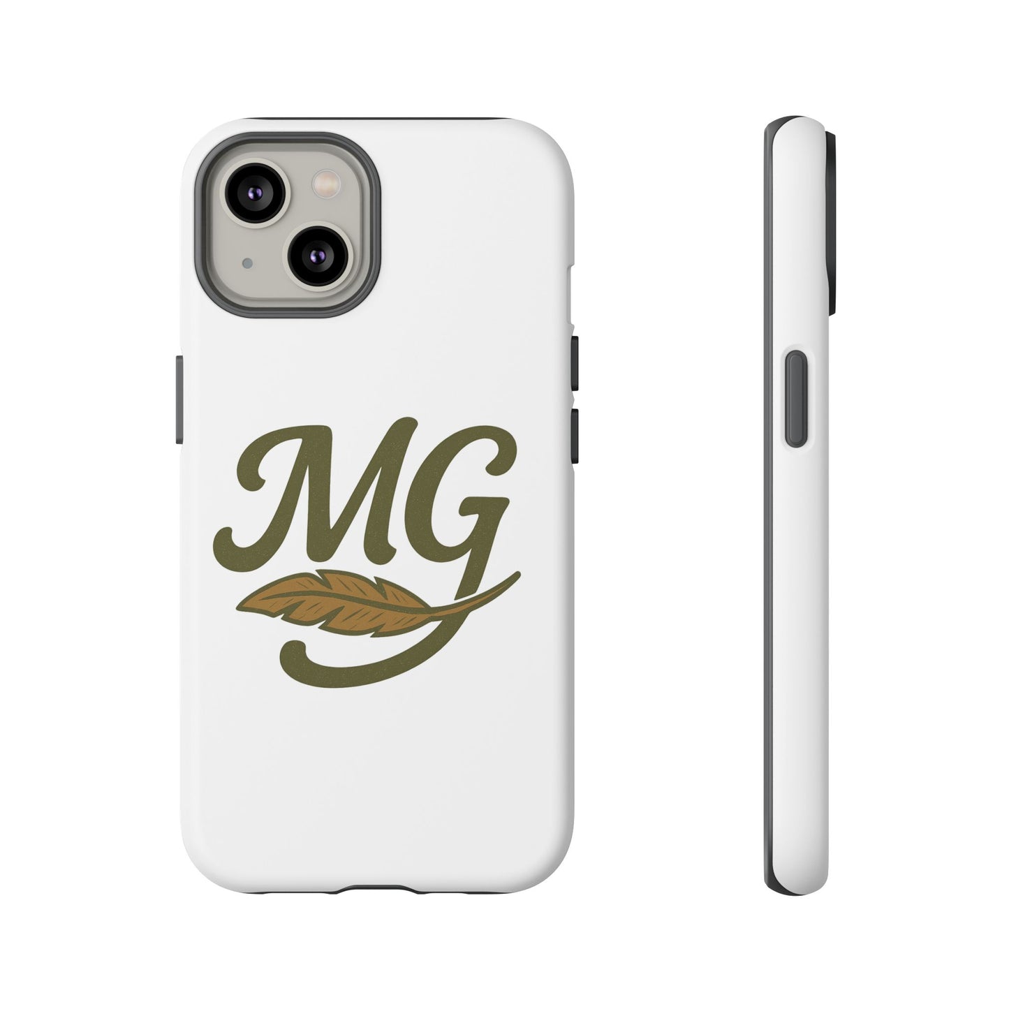 MG Leaf Tough Phone Case — Monogram Protective Phone Cover