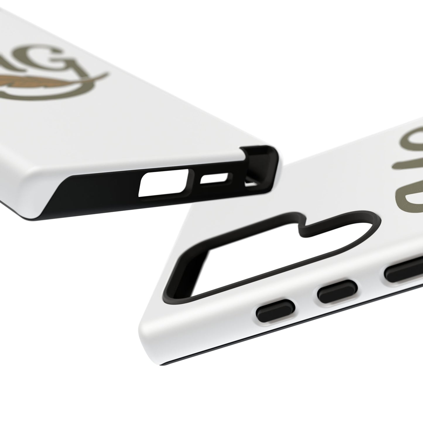 MG Leaf Tough Phone Case — Monogram Protective Phone Cover