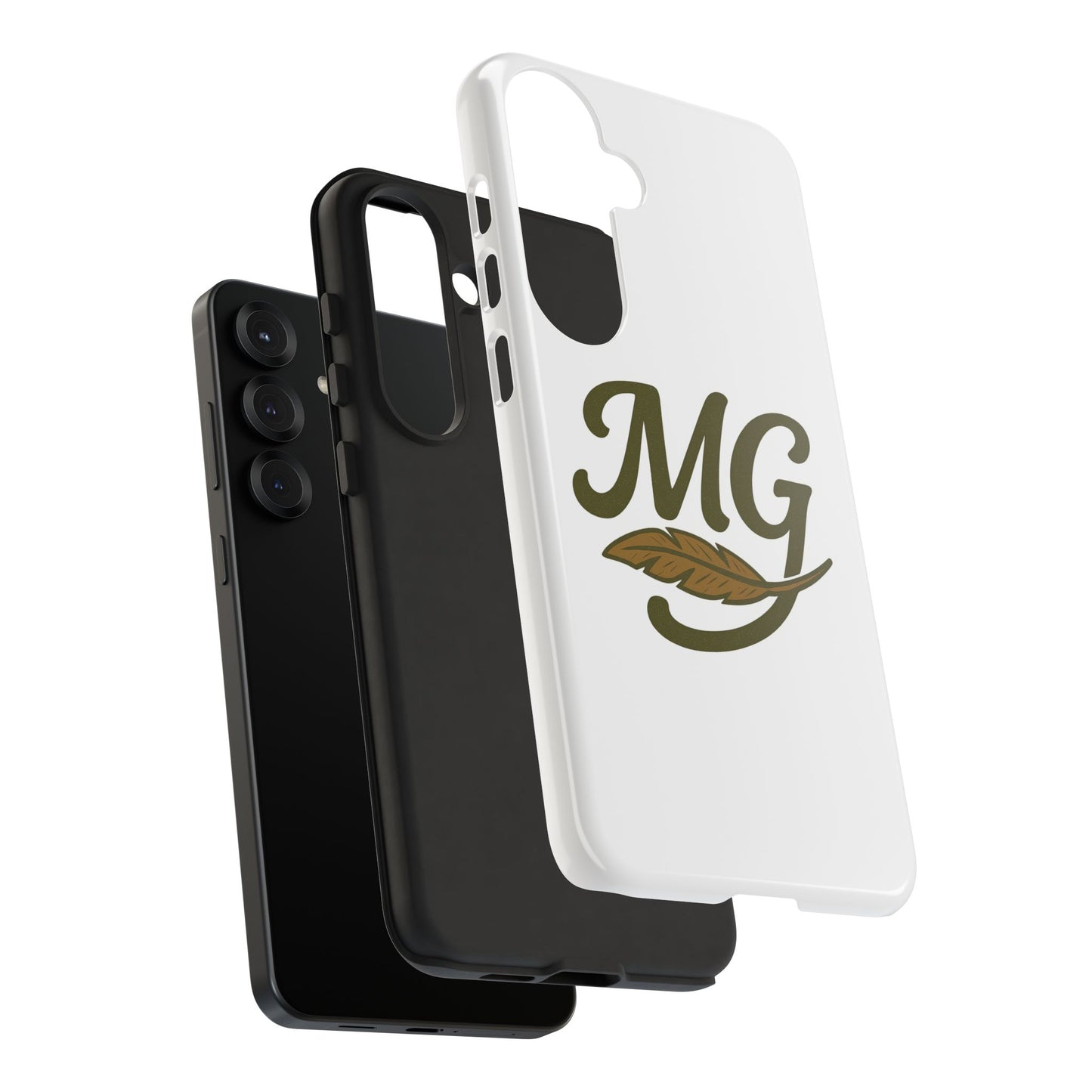 MG Leaf Tough Phone Case — Monogram Protective Phone Cover