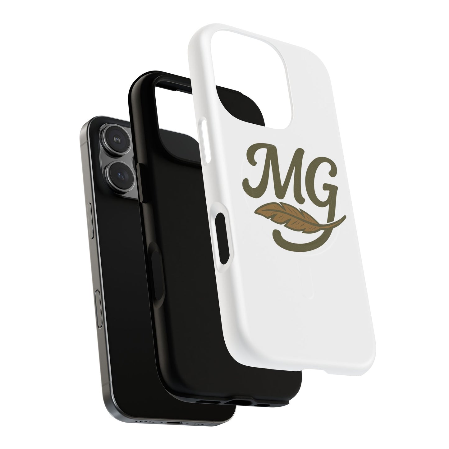 Monogram MG Feather Tough Magnetic Phone Case