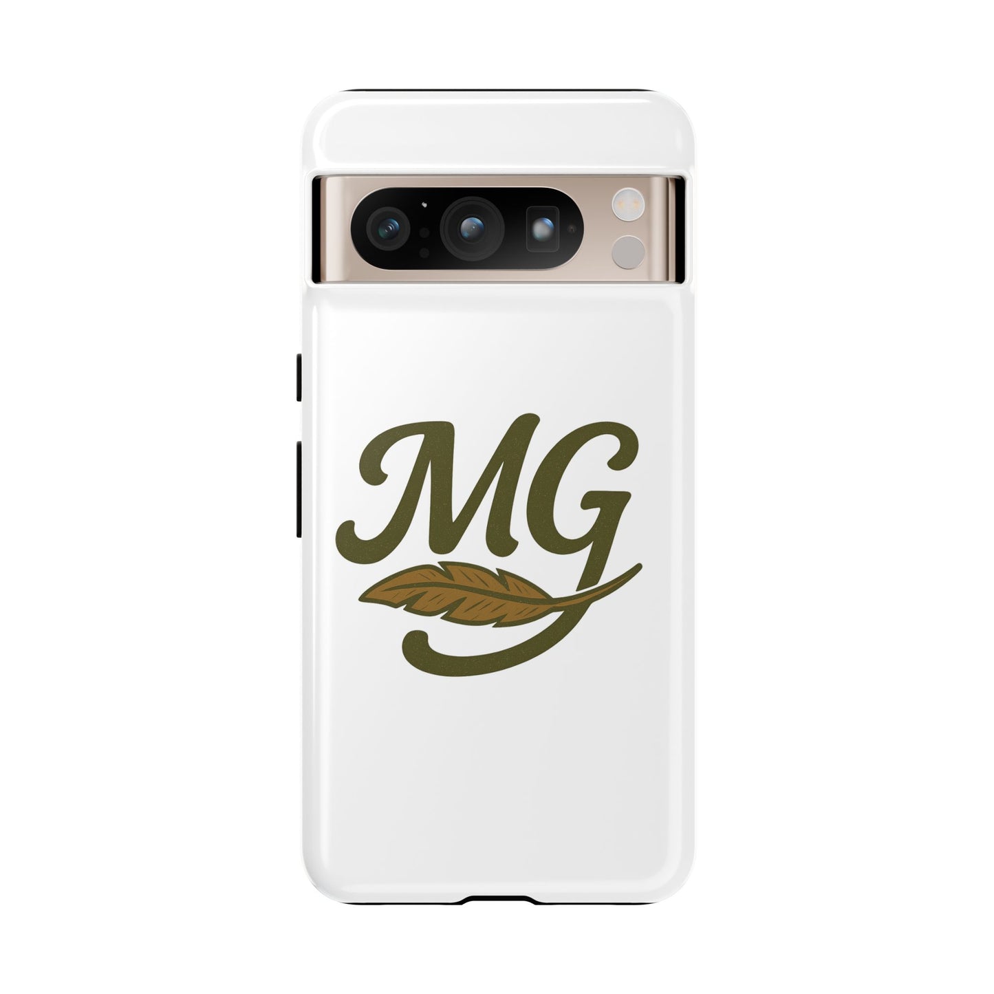 MG Leaf Tough Phone Case — Monogram Protective Phone Cover