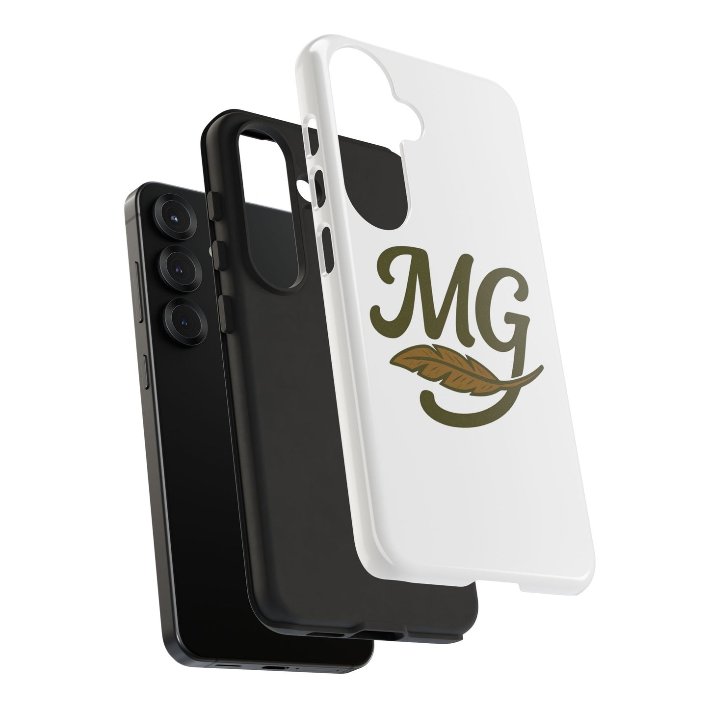 MG Leaf Tough Phone Case — Monogram Protective Phone Cover