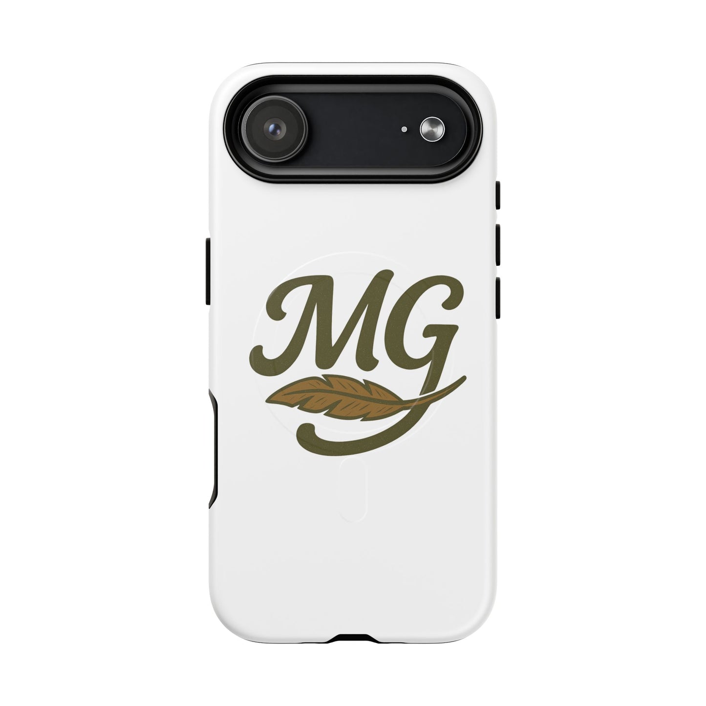 Monogram MG Feather Tough Magnetic Phone Case