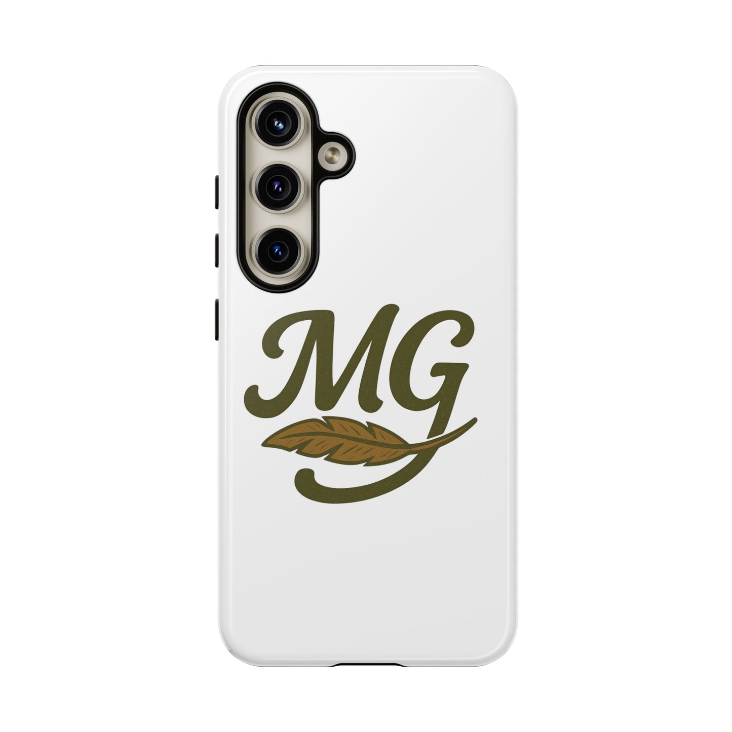 MG Leaf Tough Phone Case — Monogram Protective Phone Cover