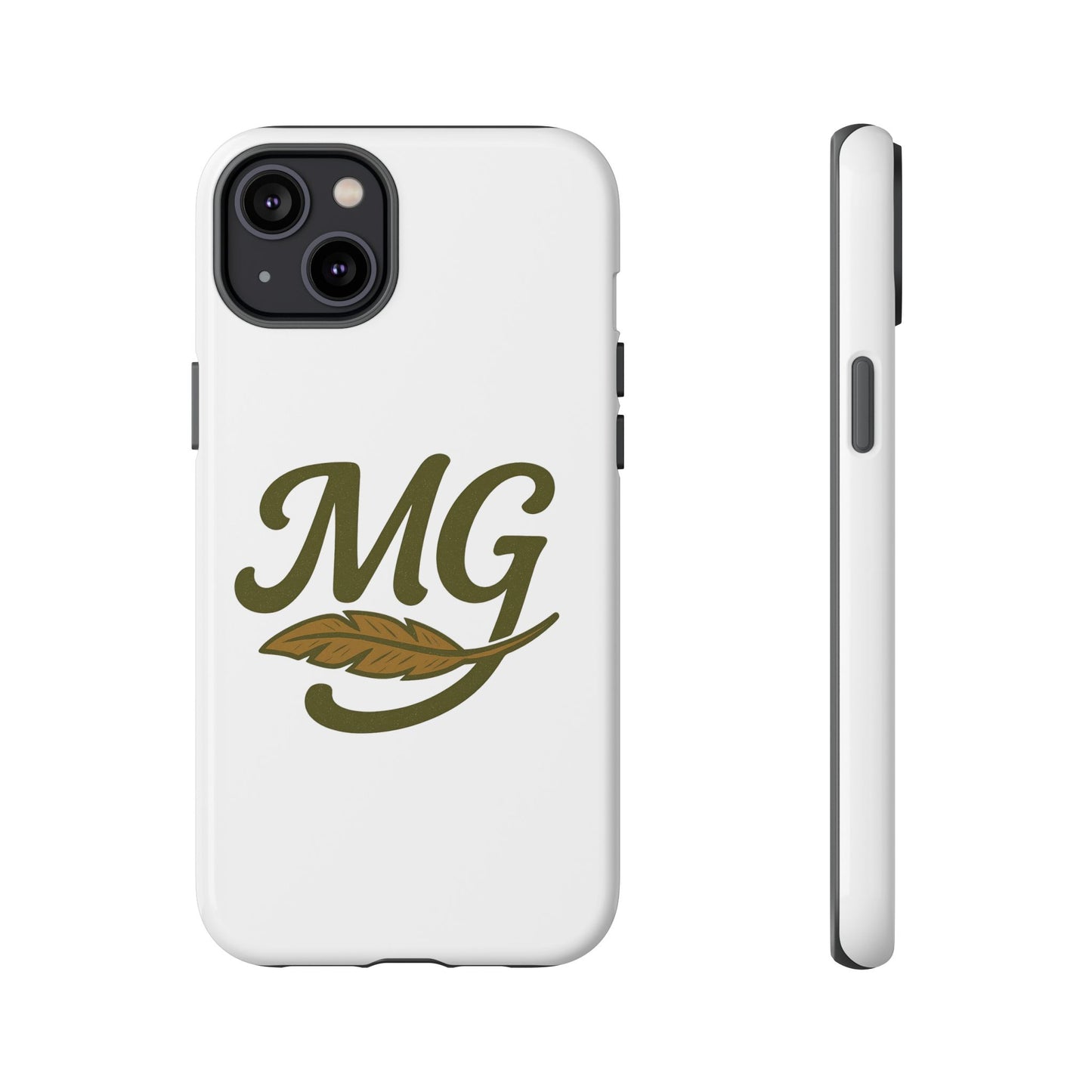MG Leaf Tough Phone Case — Monogram Protective Phone Cover