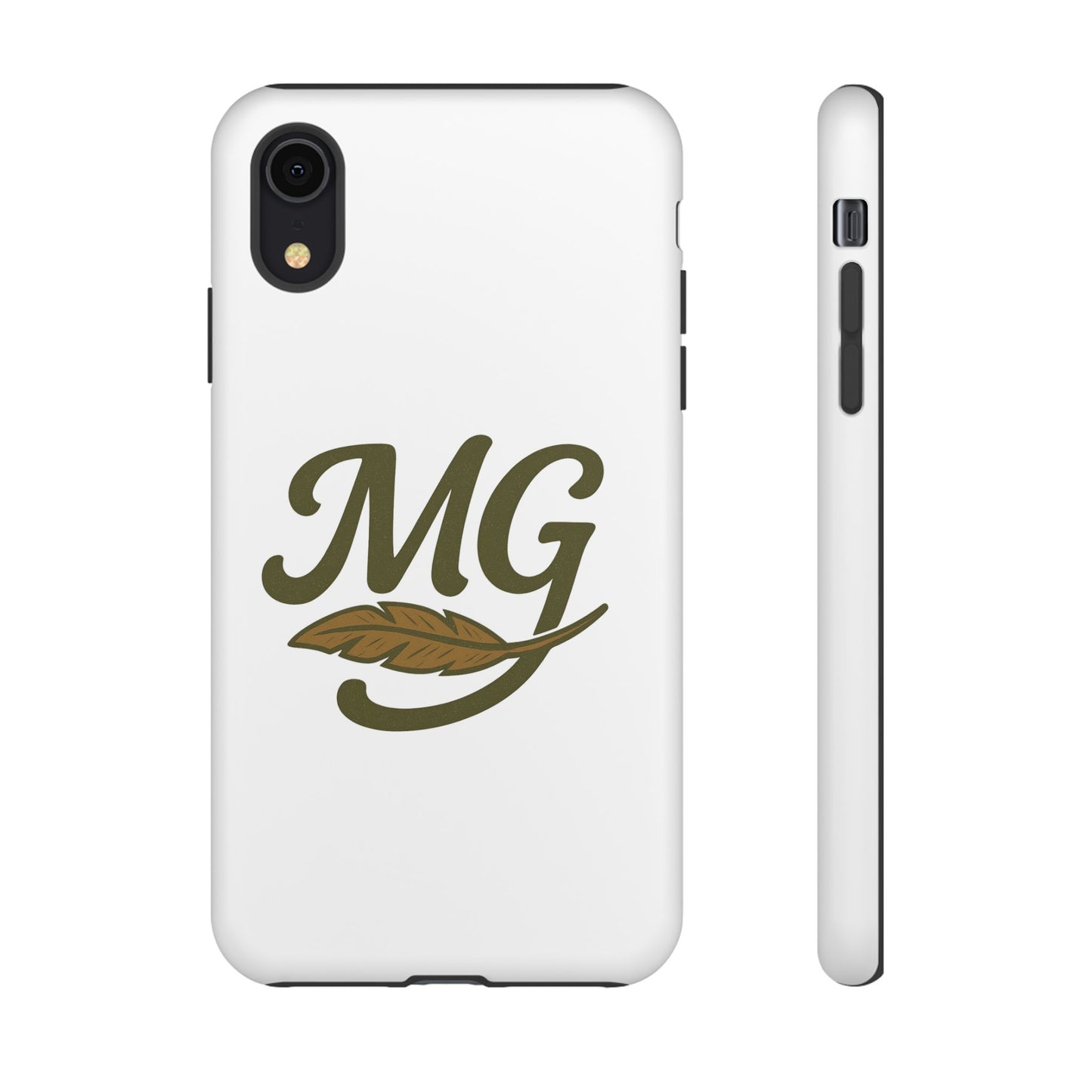MG Leaf Tough Phone Case — Monogram Protective Phone Cover