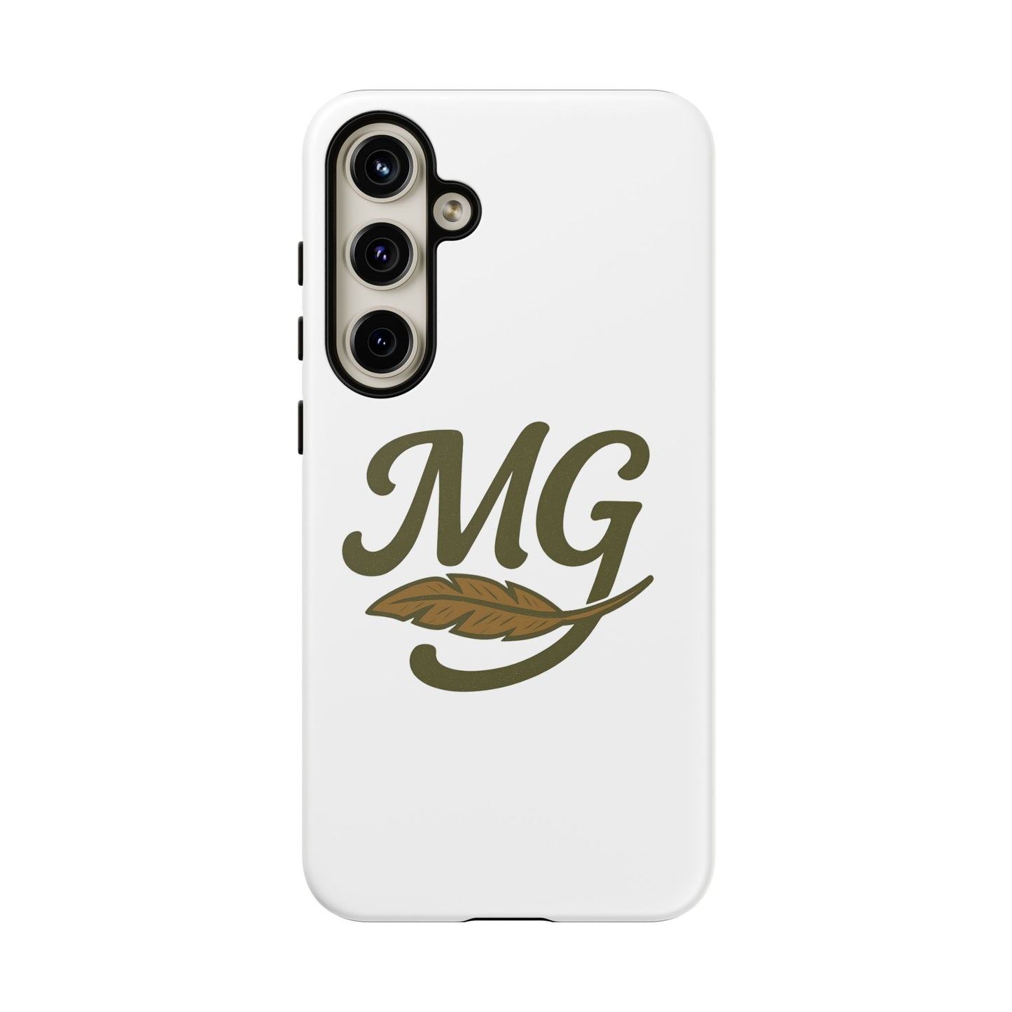 MG Leaf Tough Phone Case — Monogram Protective Phone Cover