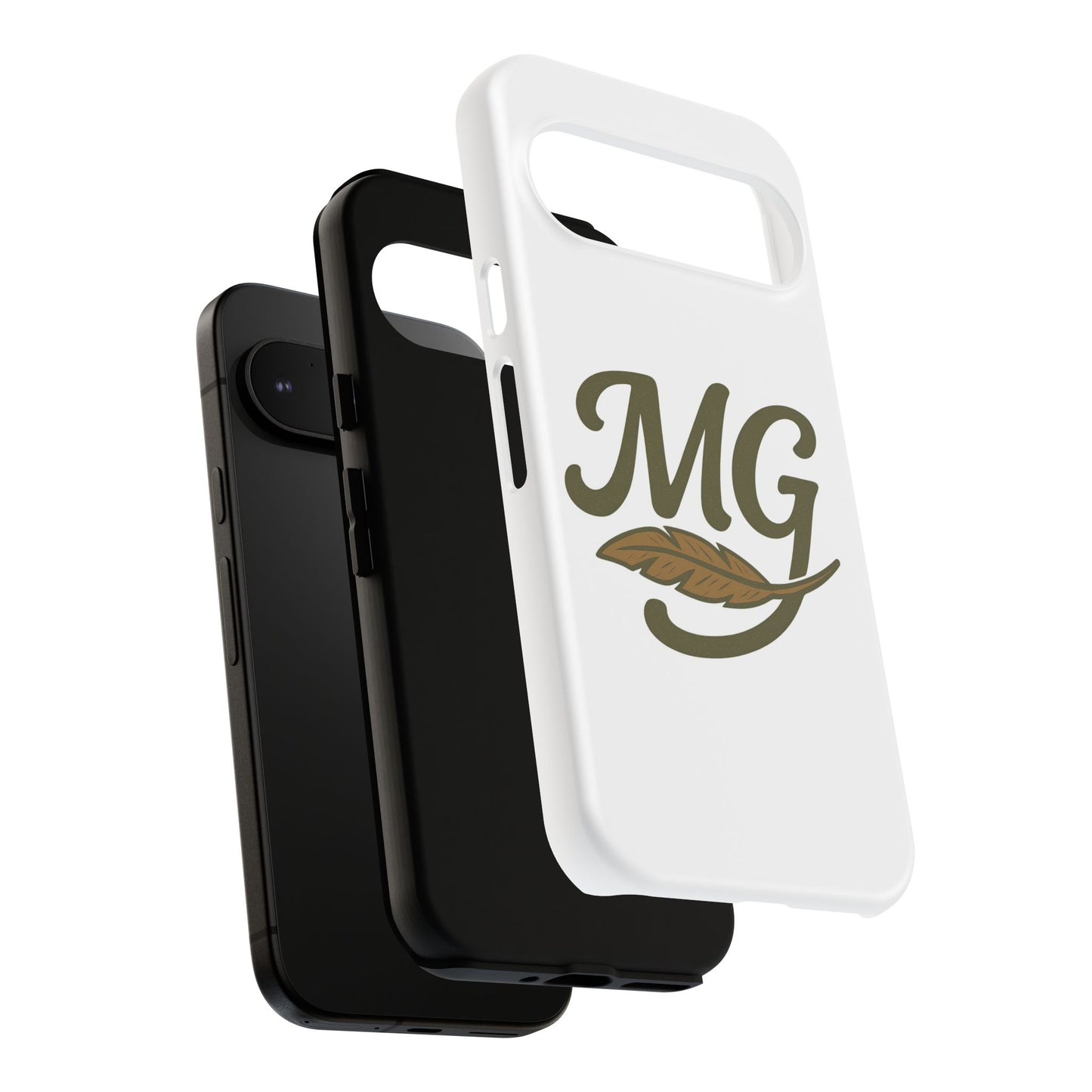 MG Leaf Tough Phone Case — Monogram Protective Phone Cover