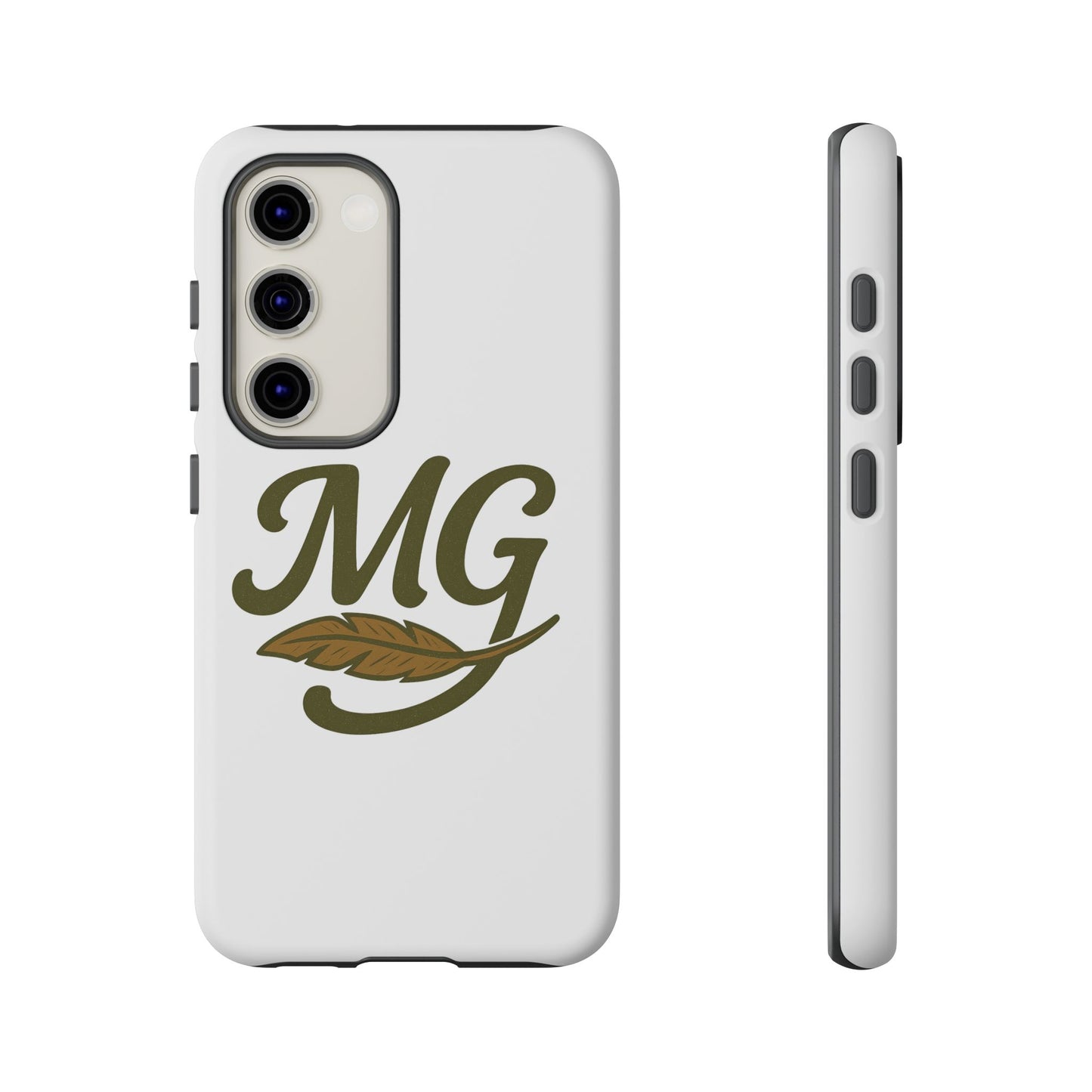 MG Leaf Tough Phone Case — Monogram Protective Phone Cover