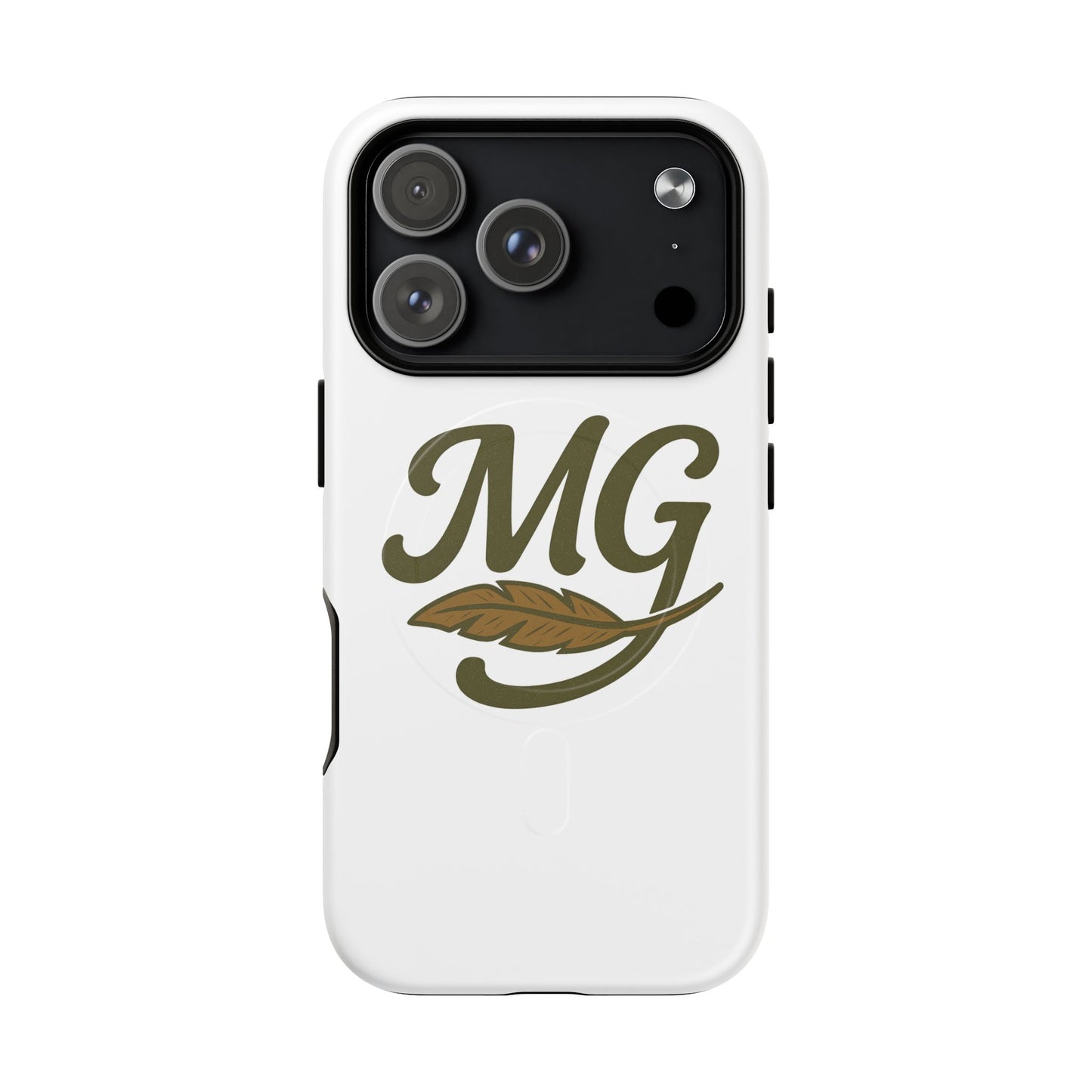 Monogram MG Feather Tough Magnetic Phone Case