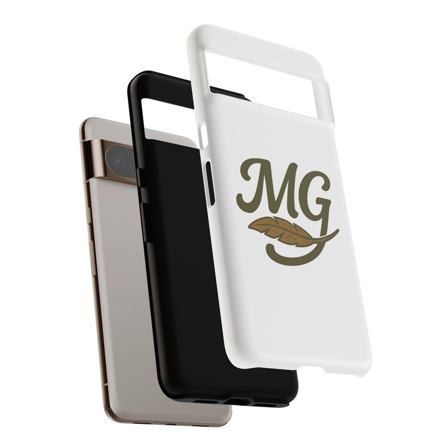 MG Leaf Tough Phone Case — Monogram Protective Phone Cover