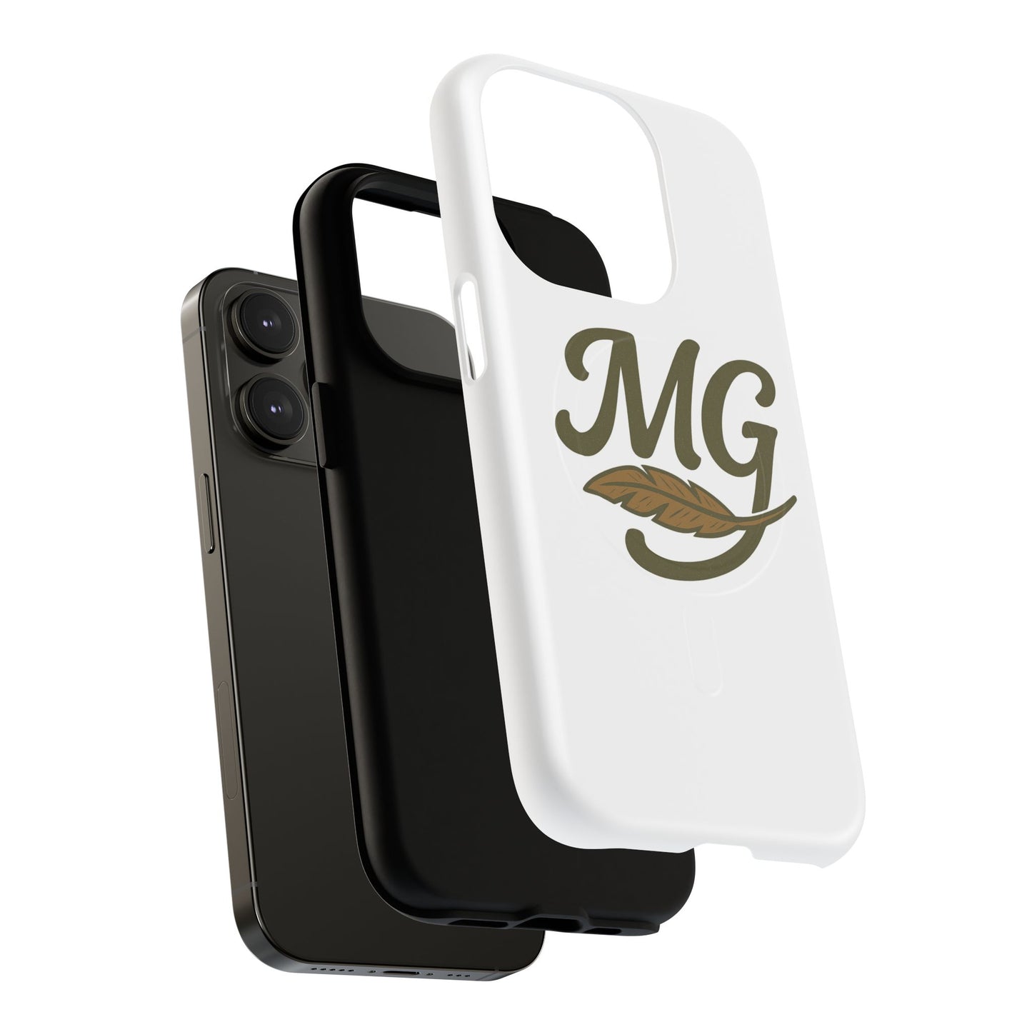 Monogram MG Feather Tough Magnetic Phone Case