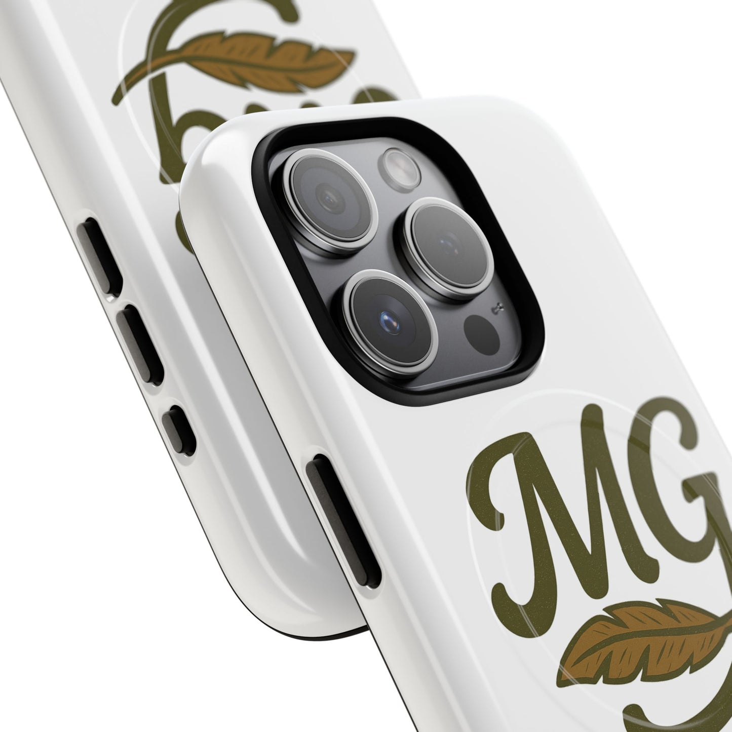 Monogram MG Feather Tough Magnetic Phone Case