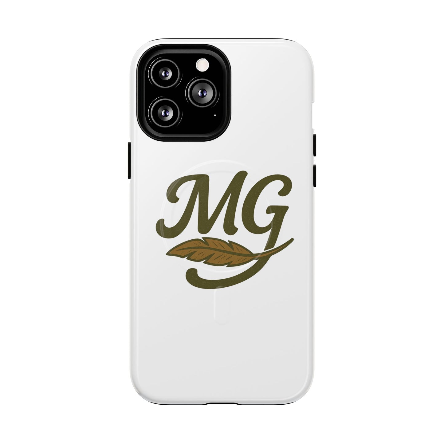 Monogram MG Feather Tough Magnetic Phone Case