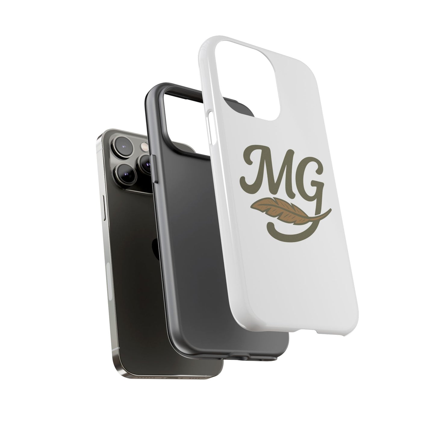 MG Leaf Tough Phone Case — Monogram Protective Phone Cover