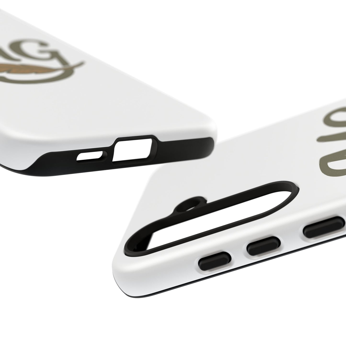 MG Leaf Tough Phone Case — Monogram Protective Phone Cover