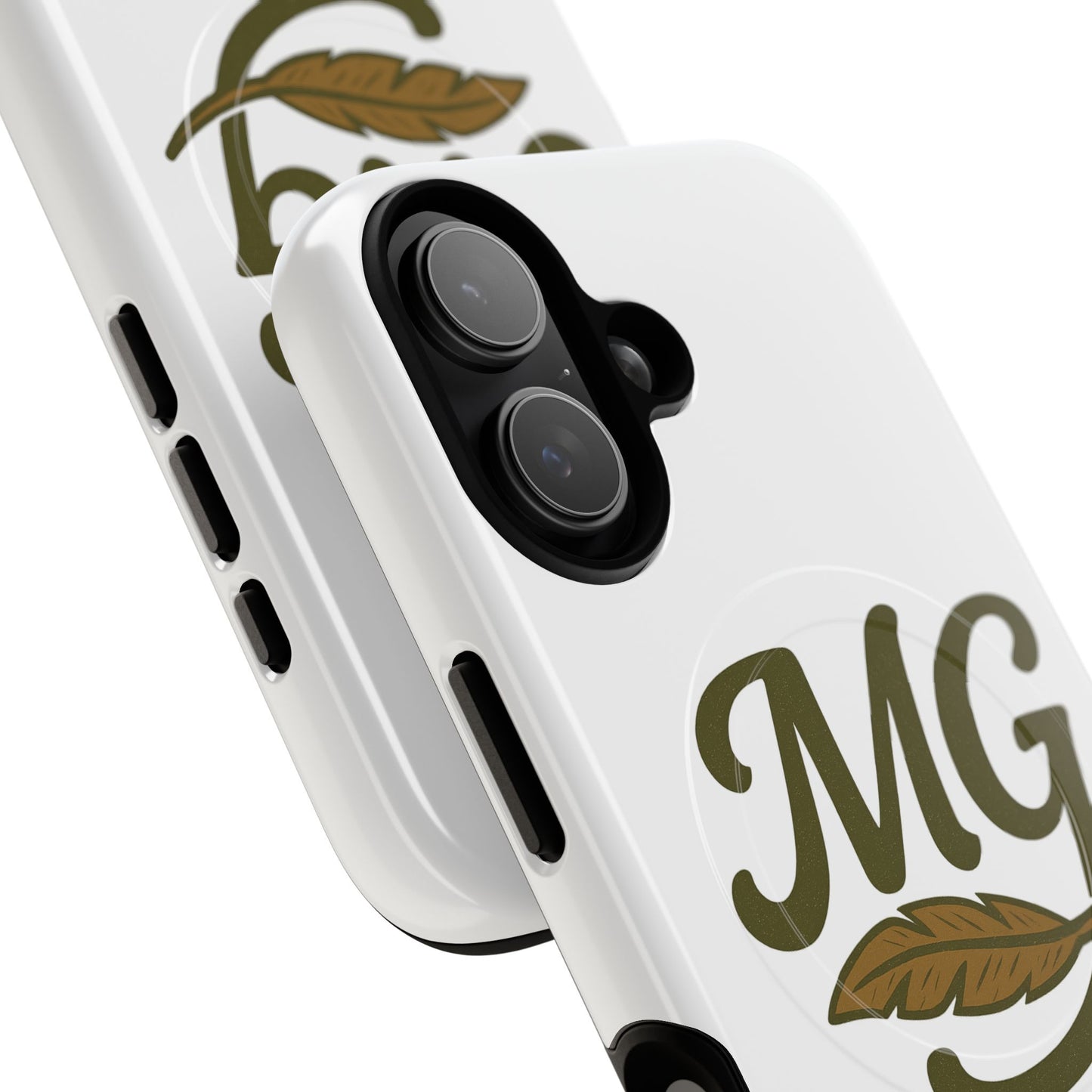 Monogram MG Feather Tough Magnetic Phone Case