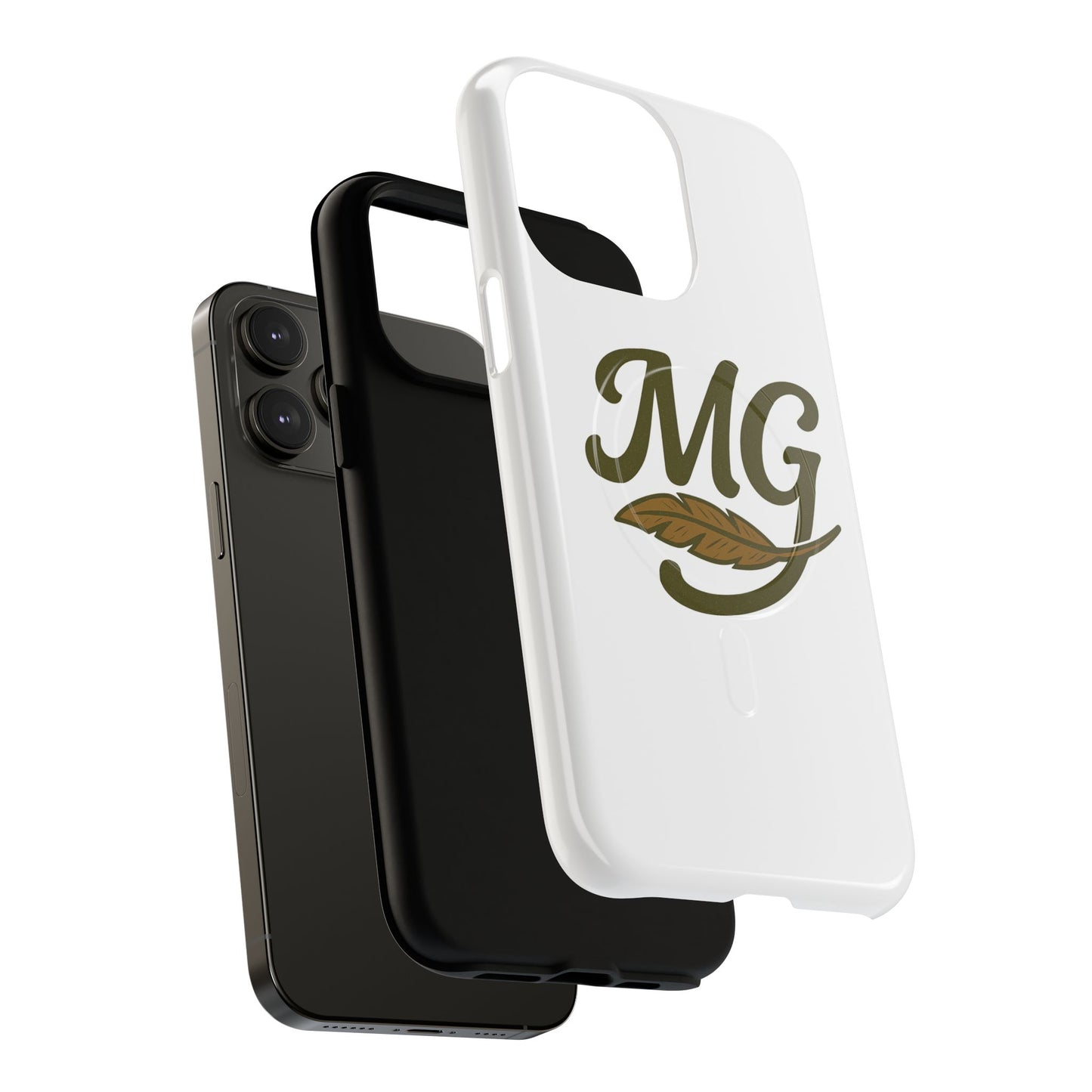 Monogram MG Feather Tough Magnetic Phone Case