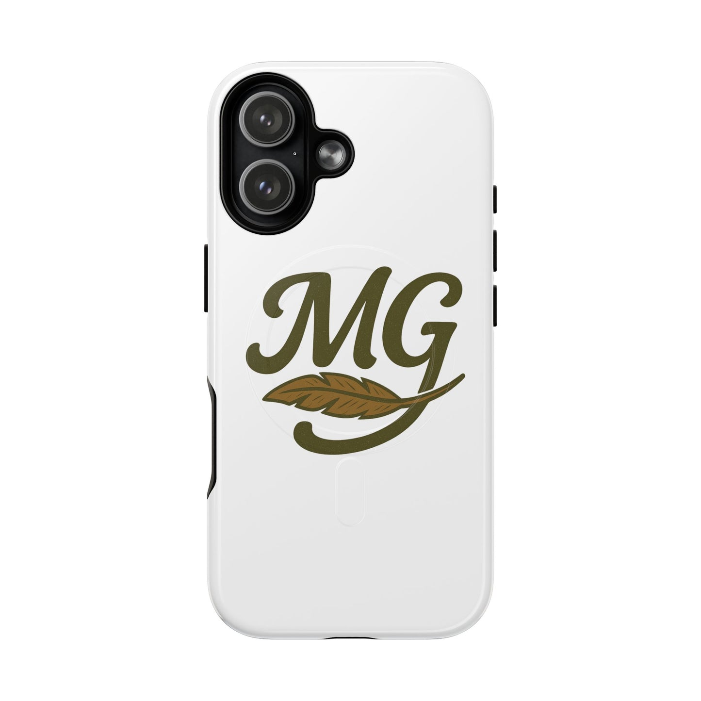 Monogram MG Feather Tough Magnetic Phone Case