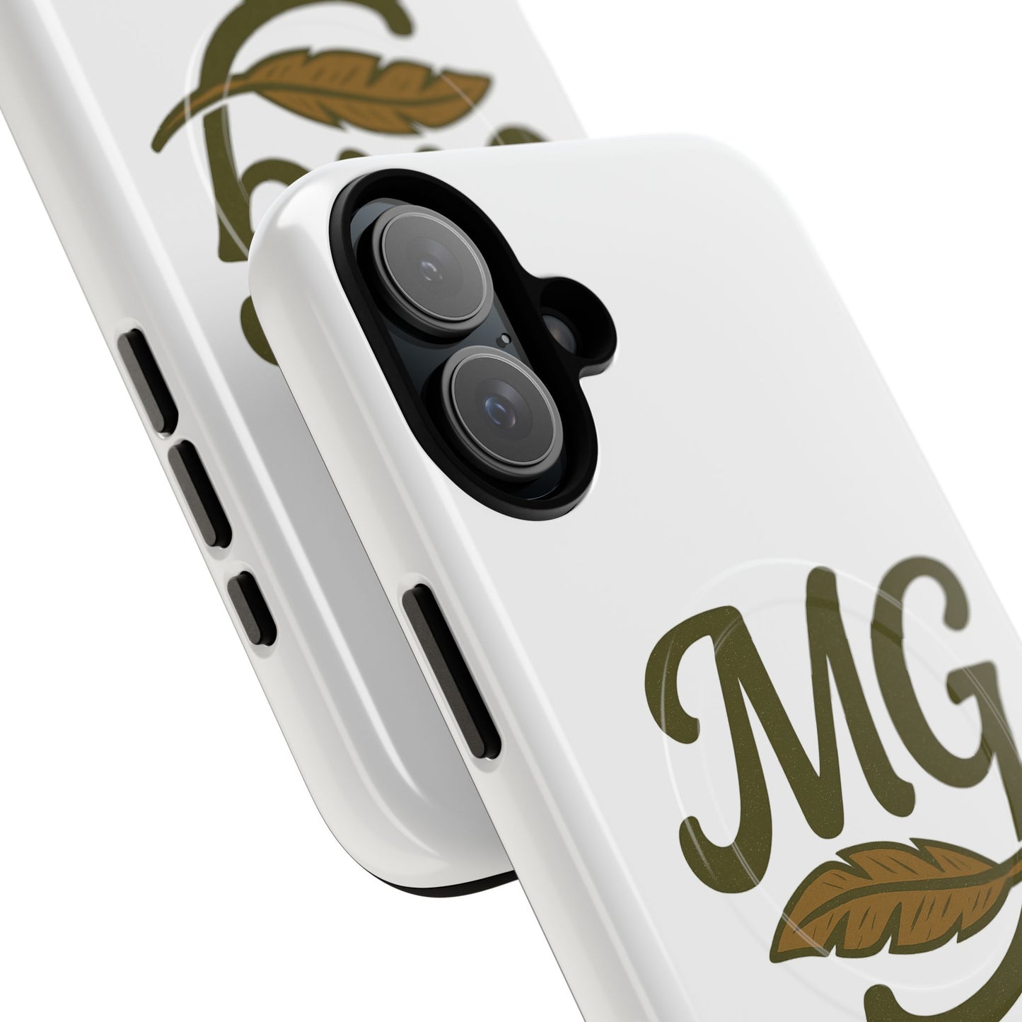 Monogram MG Feather Tough Magnetic Phone Case