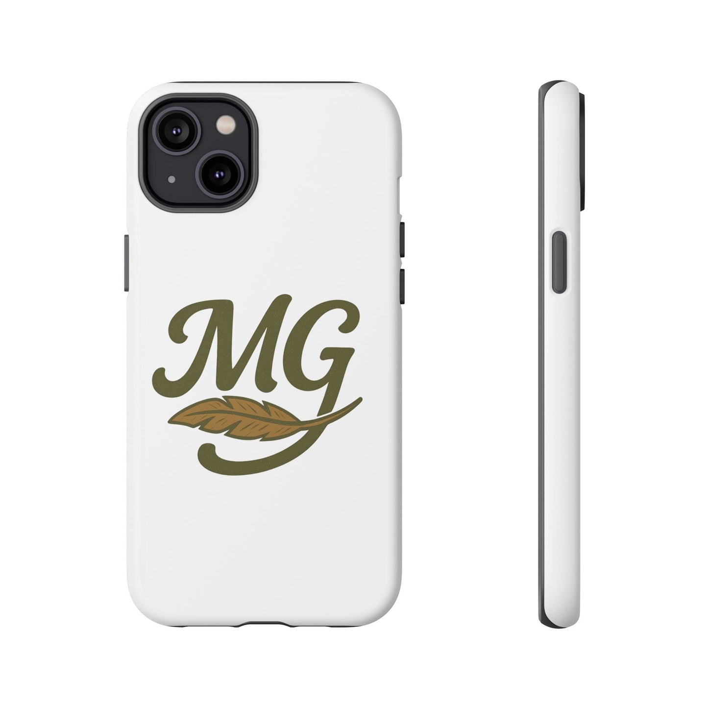 MG Leaf Tough Phone Case — Monogram Protective Phone Cover
