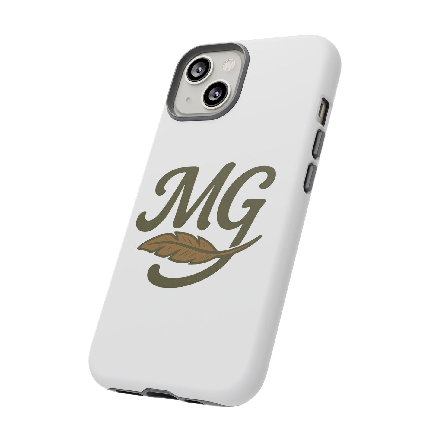 MG Leaf Tough Phone Case — Monogram Protective Phone Cover