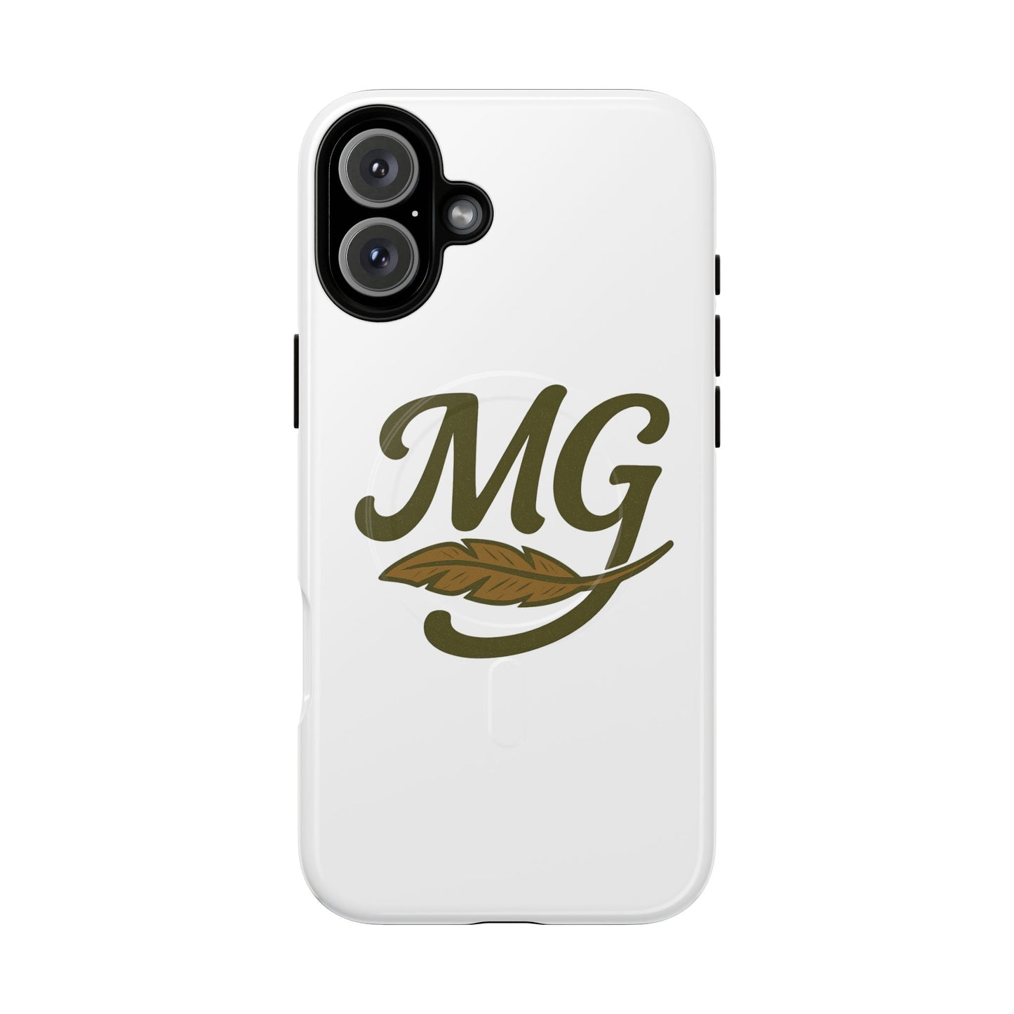 Monogram MG Feather Tough Magnetic Phone Case