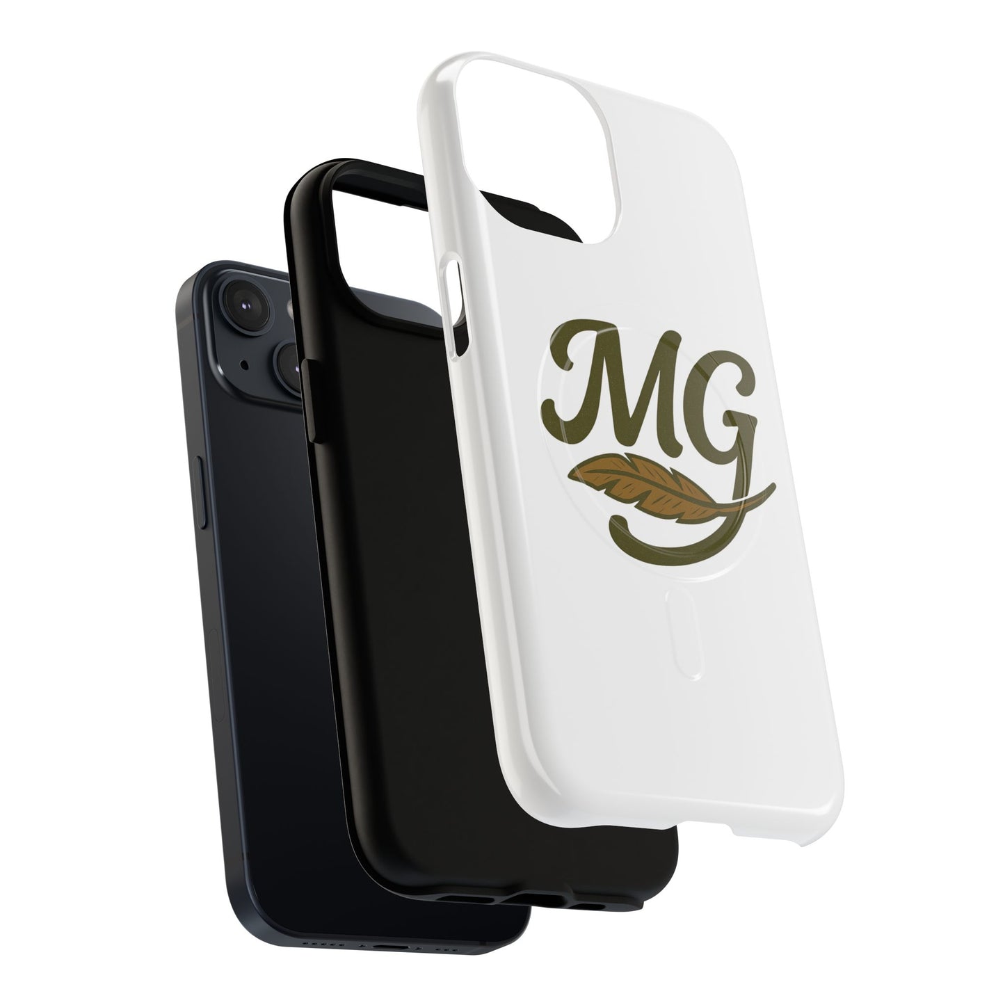 Monogram MG Feather Tough Magnetic Phone Case