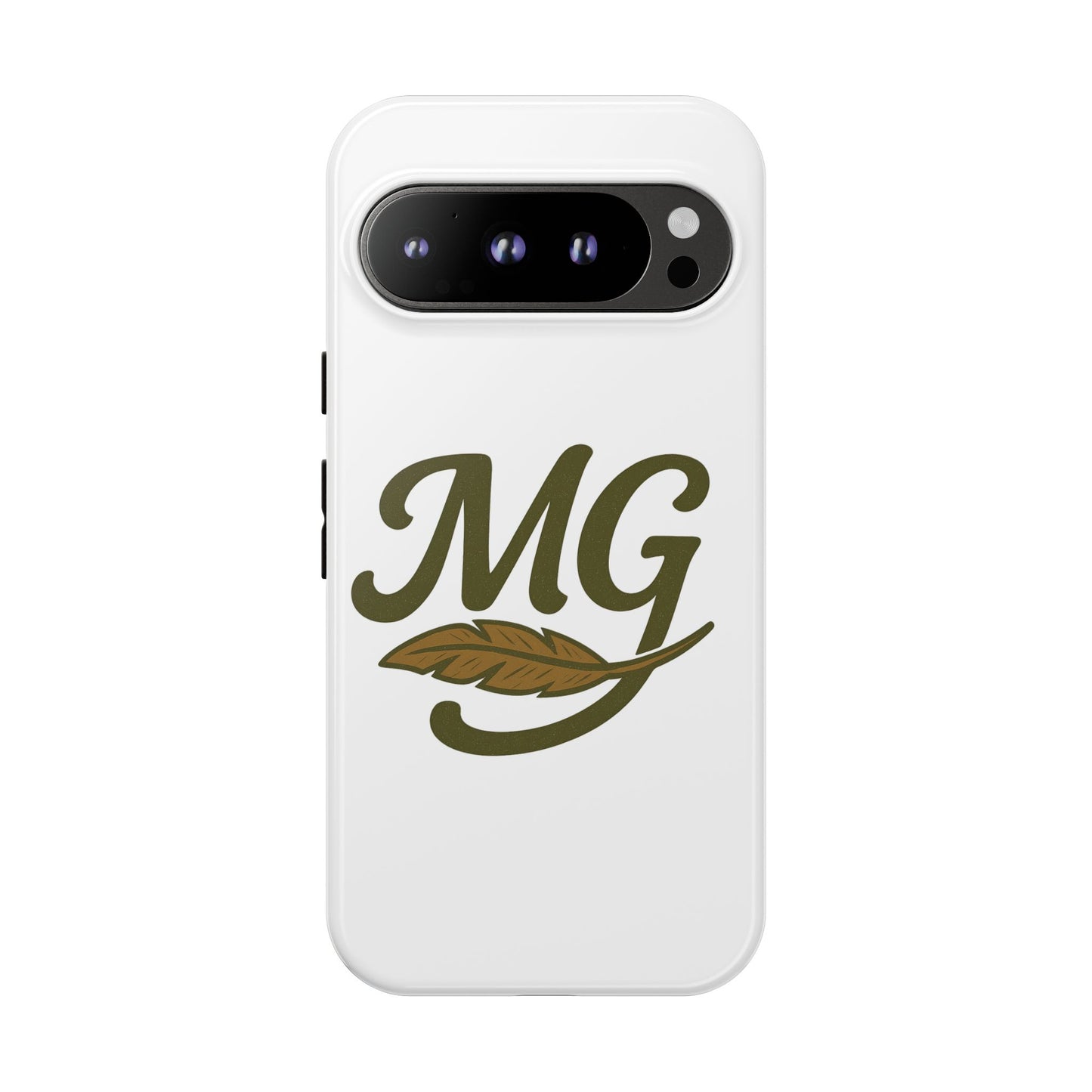 MG Leaf Tough Phone Case — Monogram Protective Phone Cover