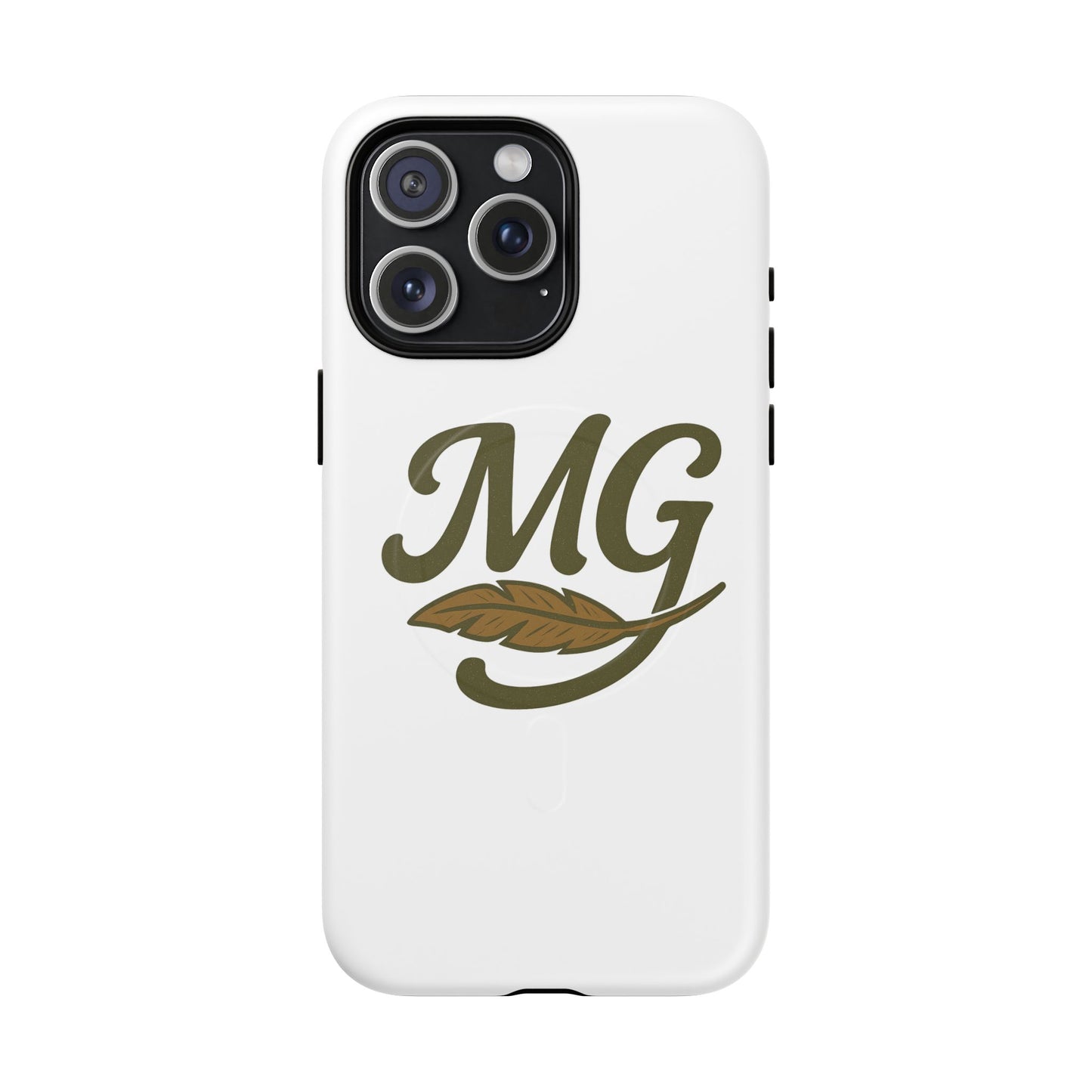 Monogram MG Feather Tough Magnetic Phone Case