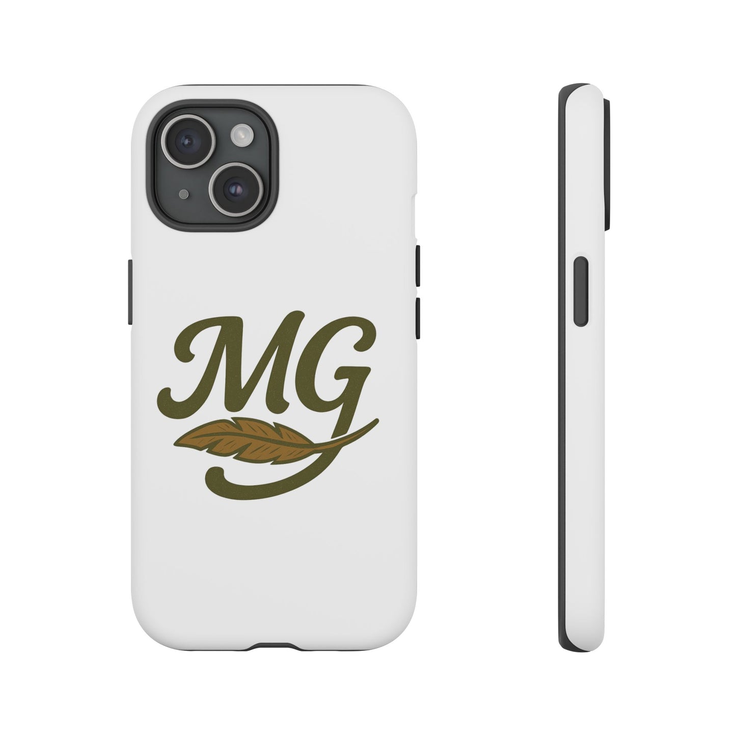 MG Leaf Tough Phone Case — Monogram Protective Phone Cover