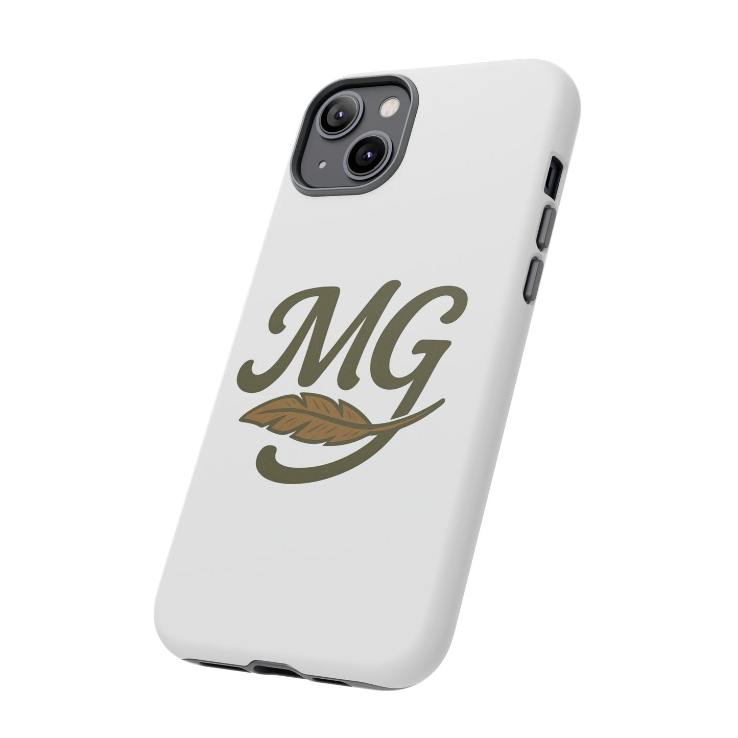 MG Leaf Tough Phone Case — Monogram Protective Phone Cover