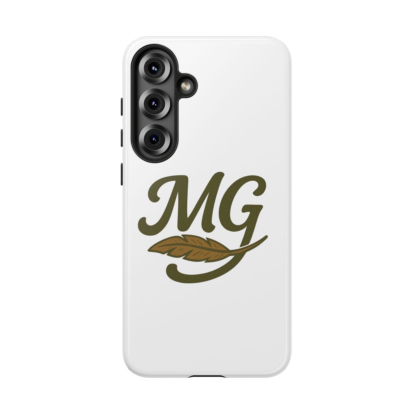 MG Leaf Tough Phone Case — Monogram Protective Phone Cover