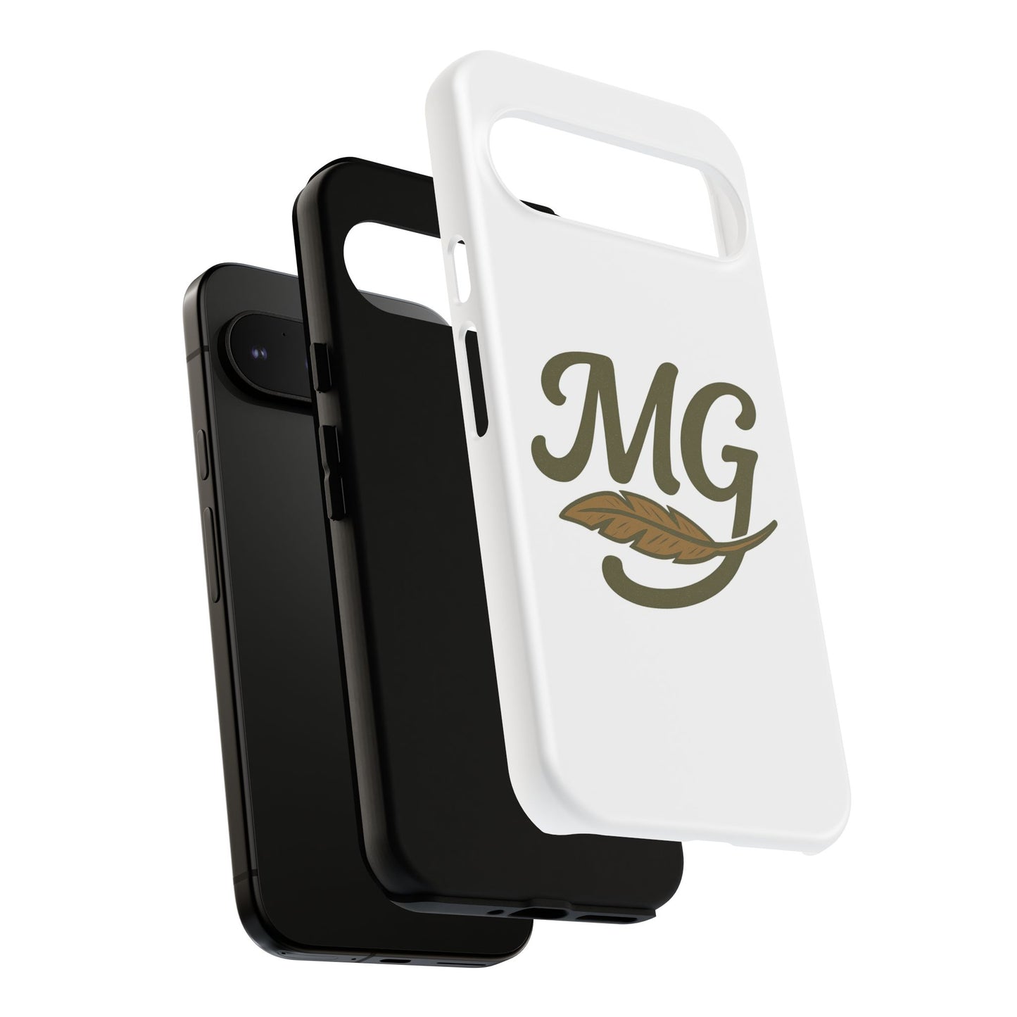 MG Leaf Tough Phone Case — Monogram Protective Phone Cover